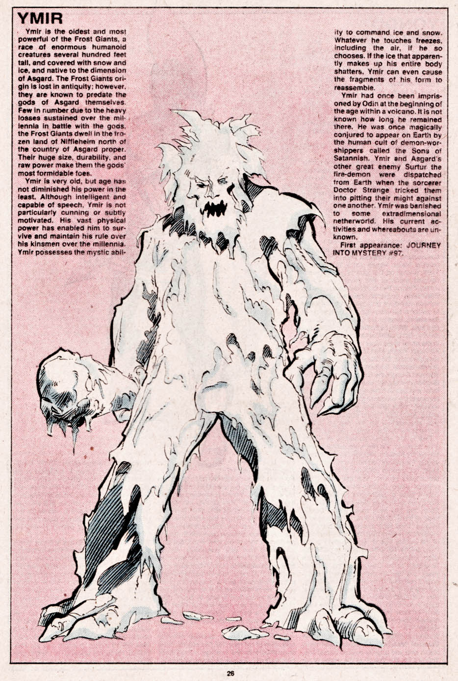Read online The Official Handbook of the Marvel Universe comic -  Issue #12 - 26
