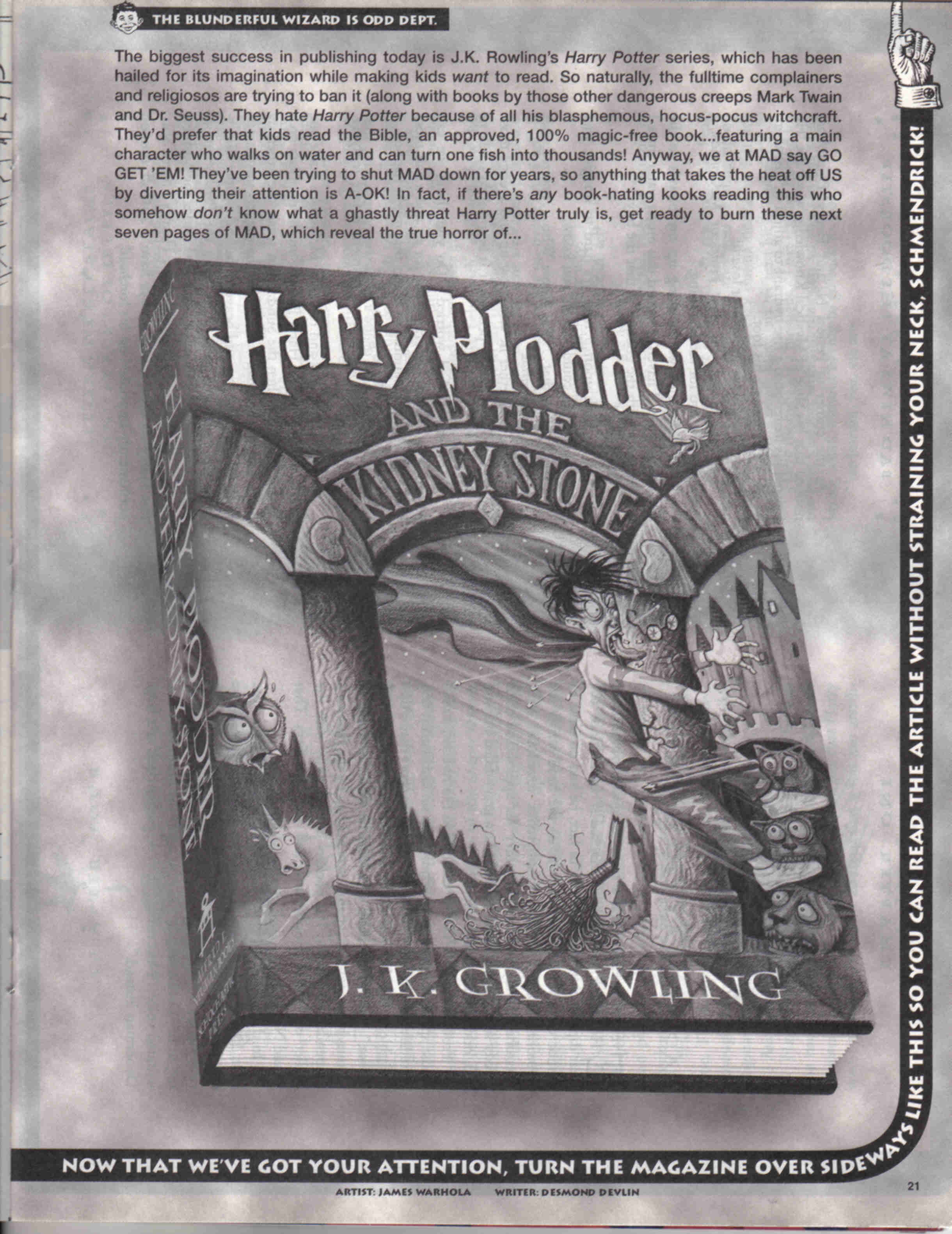 Read online MAD comic -  Issue #391 - 21