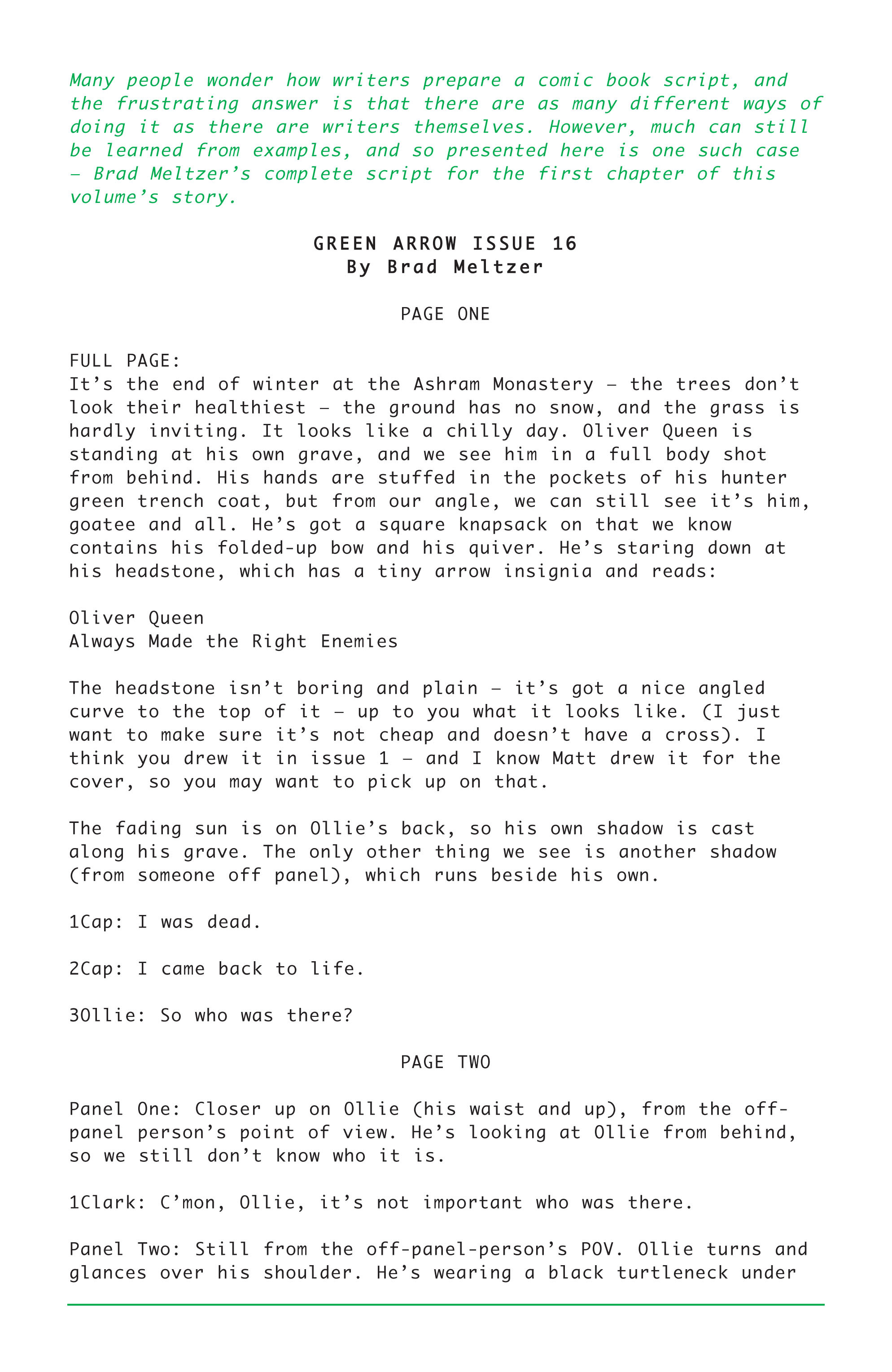 Read online Green Arrow: The Archer's Quest comic -  Issue # TPB - 150