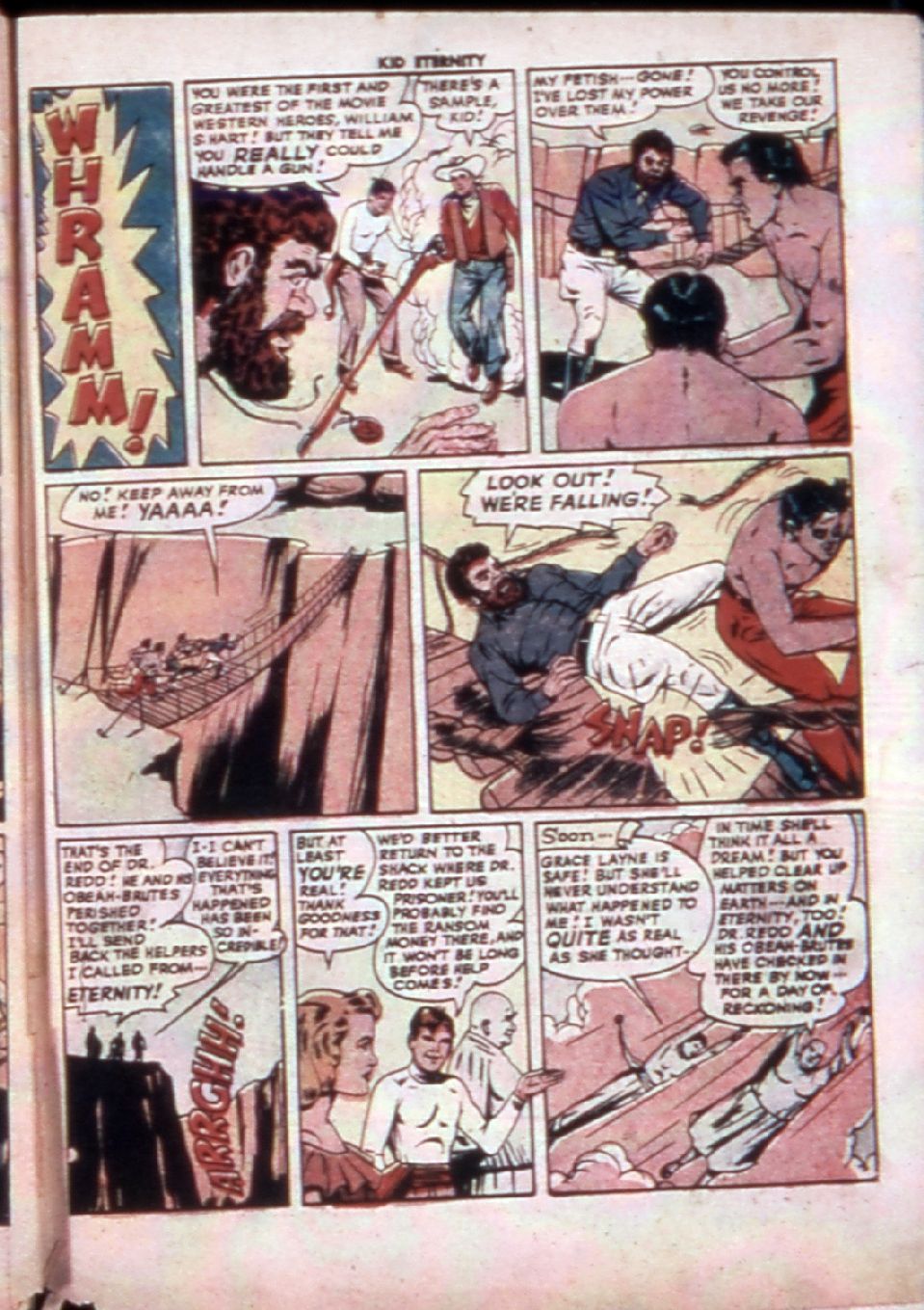 Read online Kid Eternity (1946) comic -  Issue #13 - 49