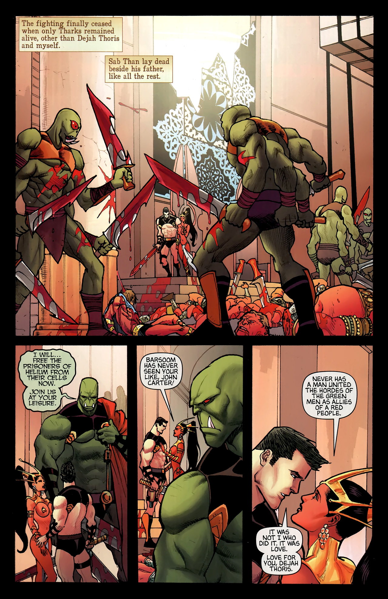 Read online Warlord of Mars comic -  Issue #9 - 10