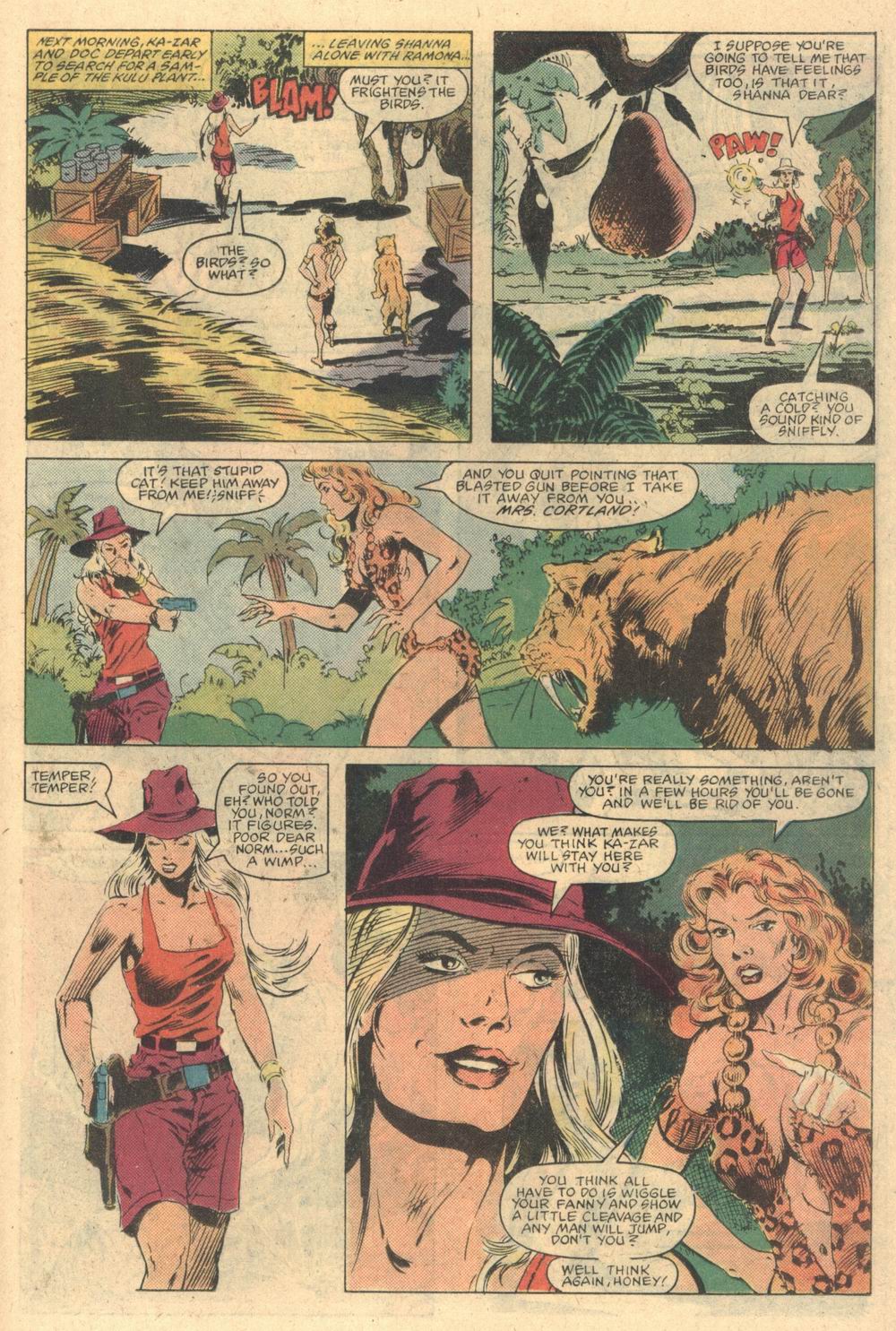 Read online Ka-Zar the Savage comic -  Issue #18 - 22