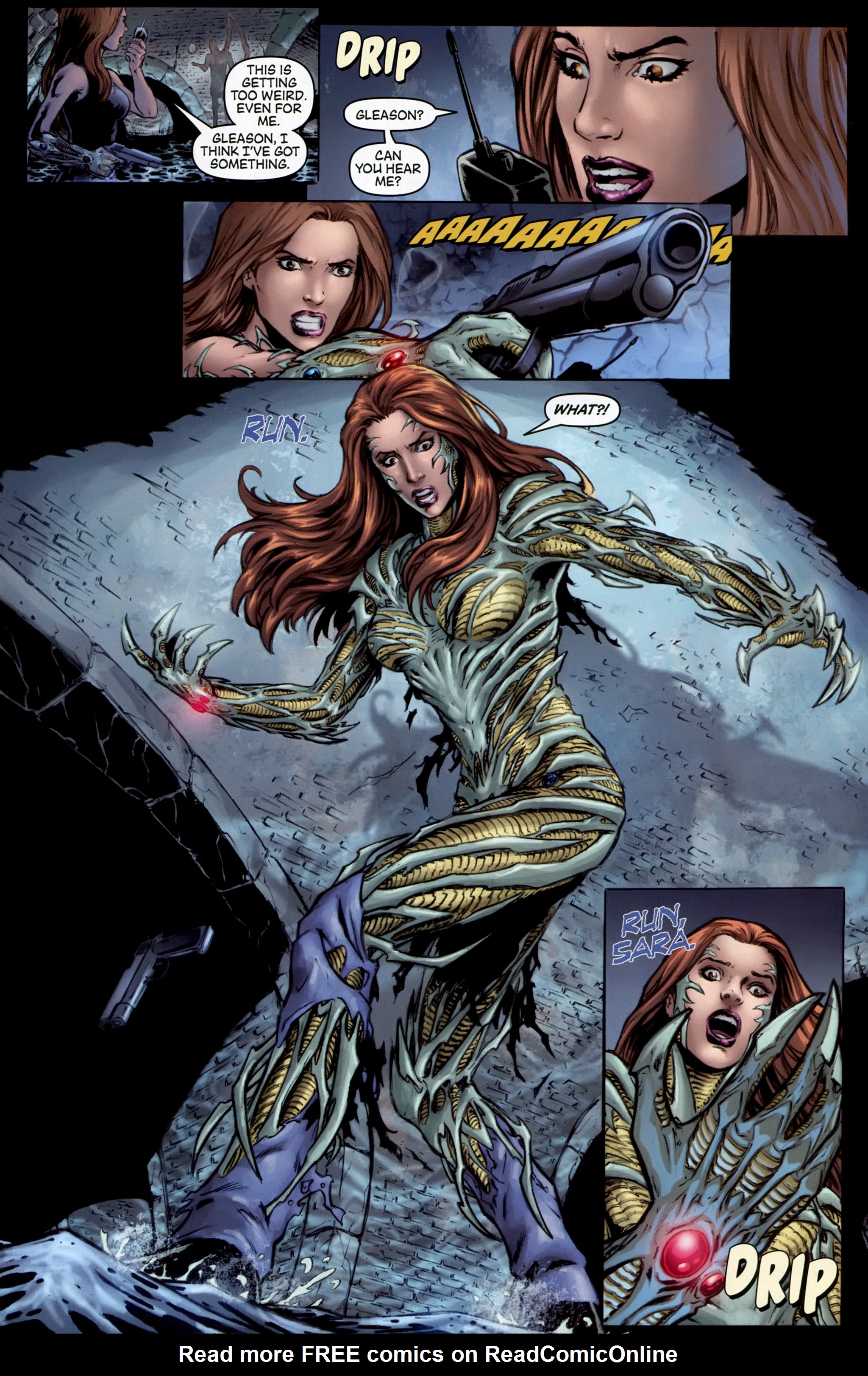 Read online Witchblade/Red Sonja comic -  Issue #2 - 17