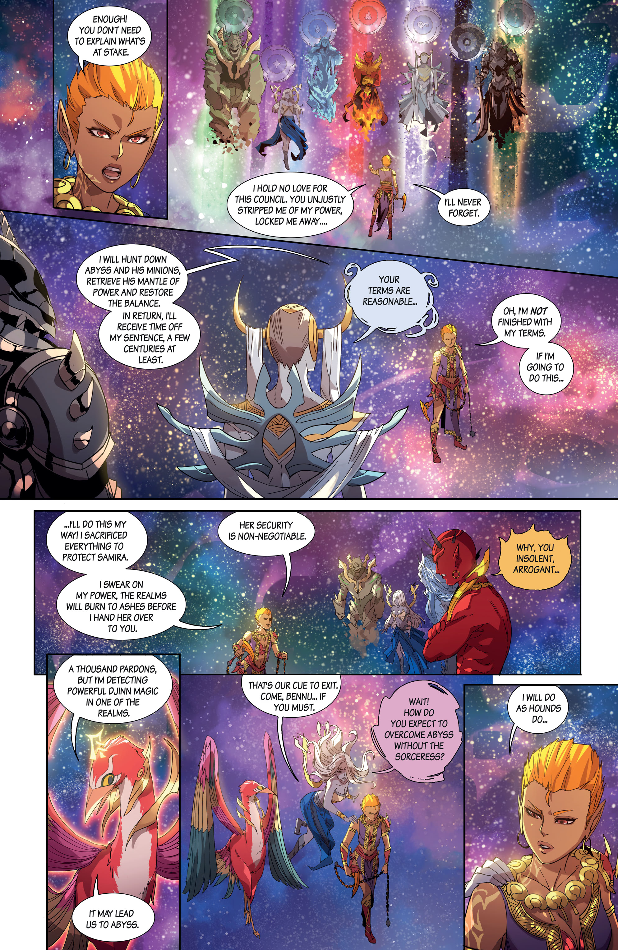 Read online Djinn Hunter comic -  Issue #1 - 12
