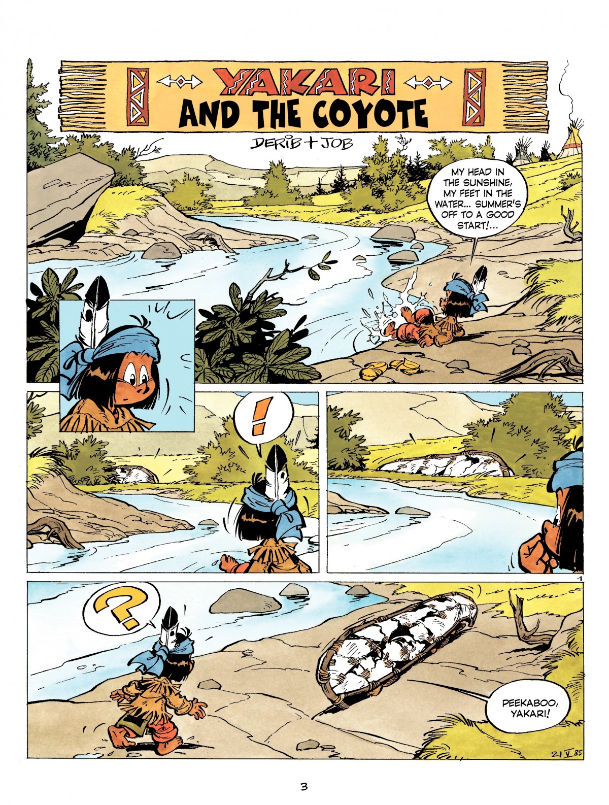 Read online Yakari comic -  Issue #9 - 3