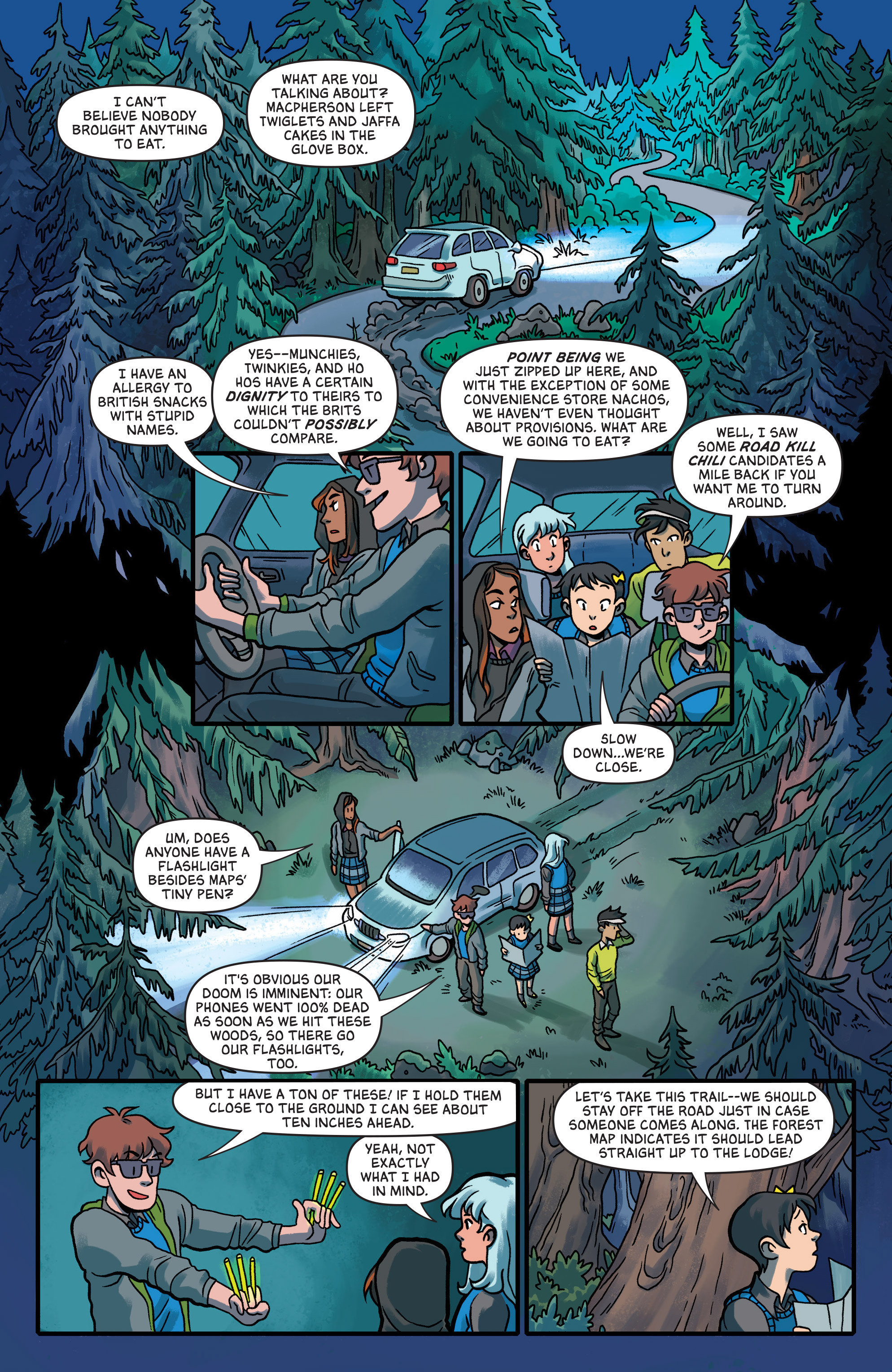 Read online Lumberjanes/Gotham Academy comic -  Issue #1 - 14