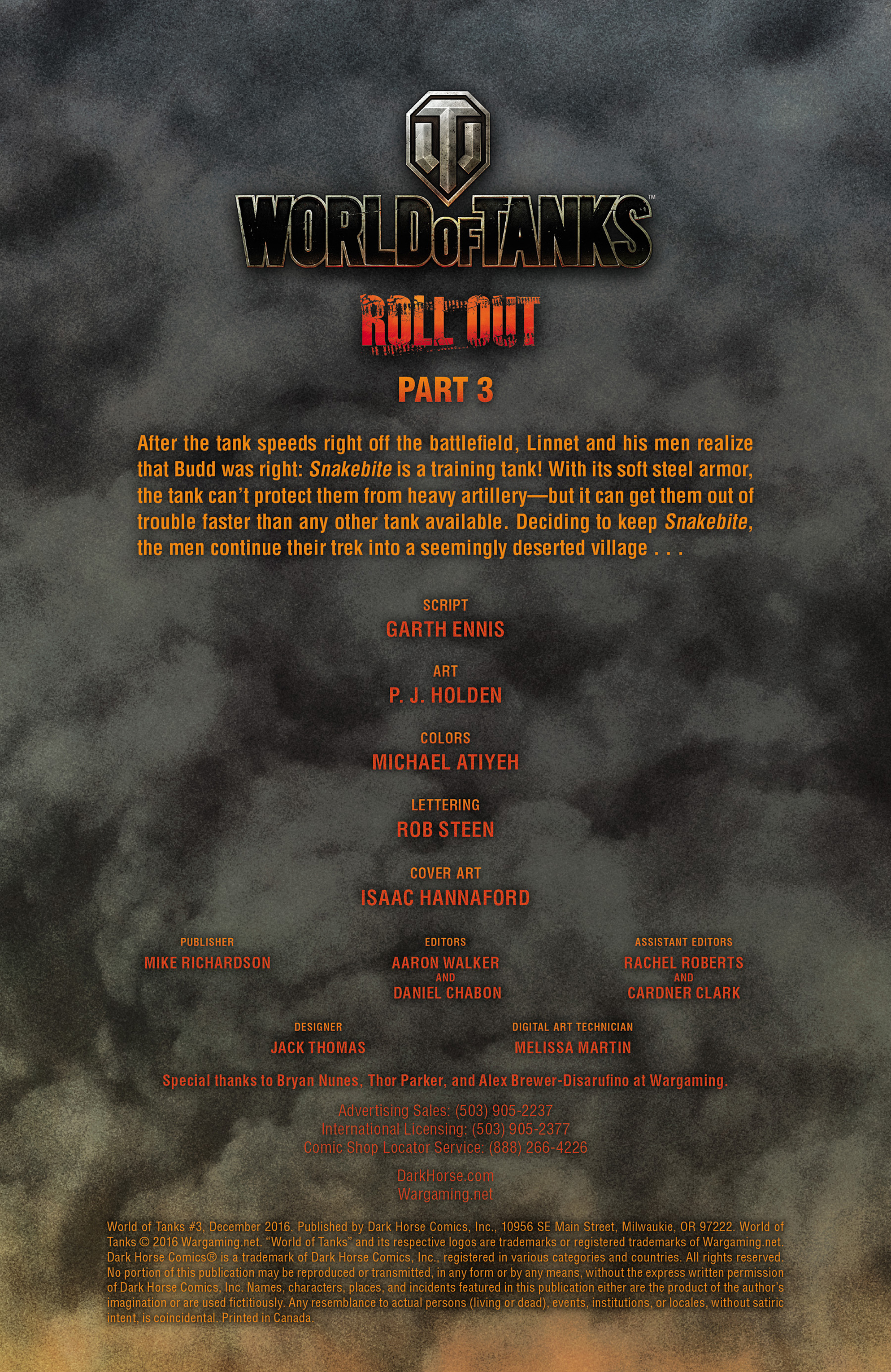 Read online World of Tanks comic -  Issue #3 - 2