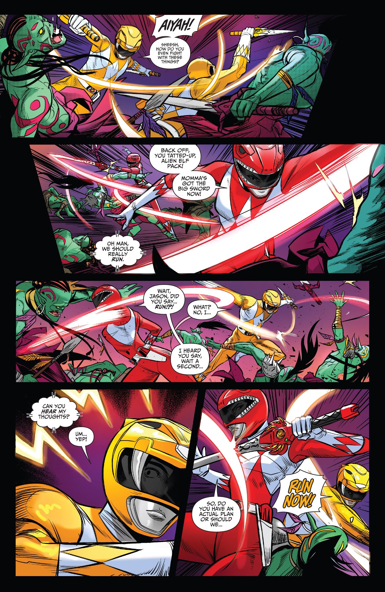 Read online Saban's Go Go Power Rangers comic -  Issue #14 - 19
