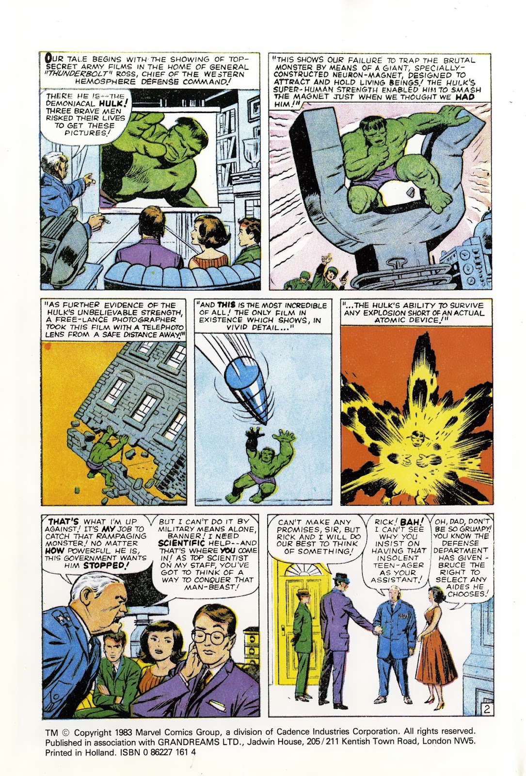 Incredible Hulk Annual issue 1984 - Page 2