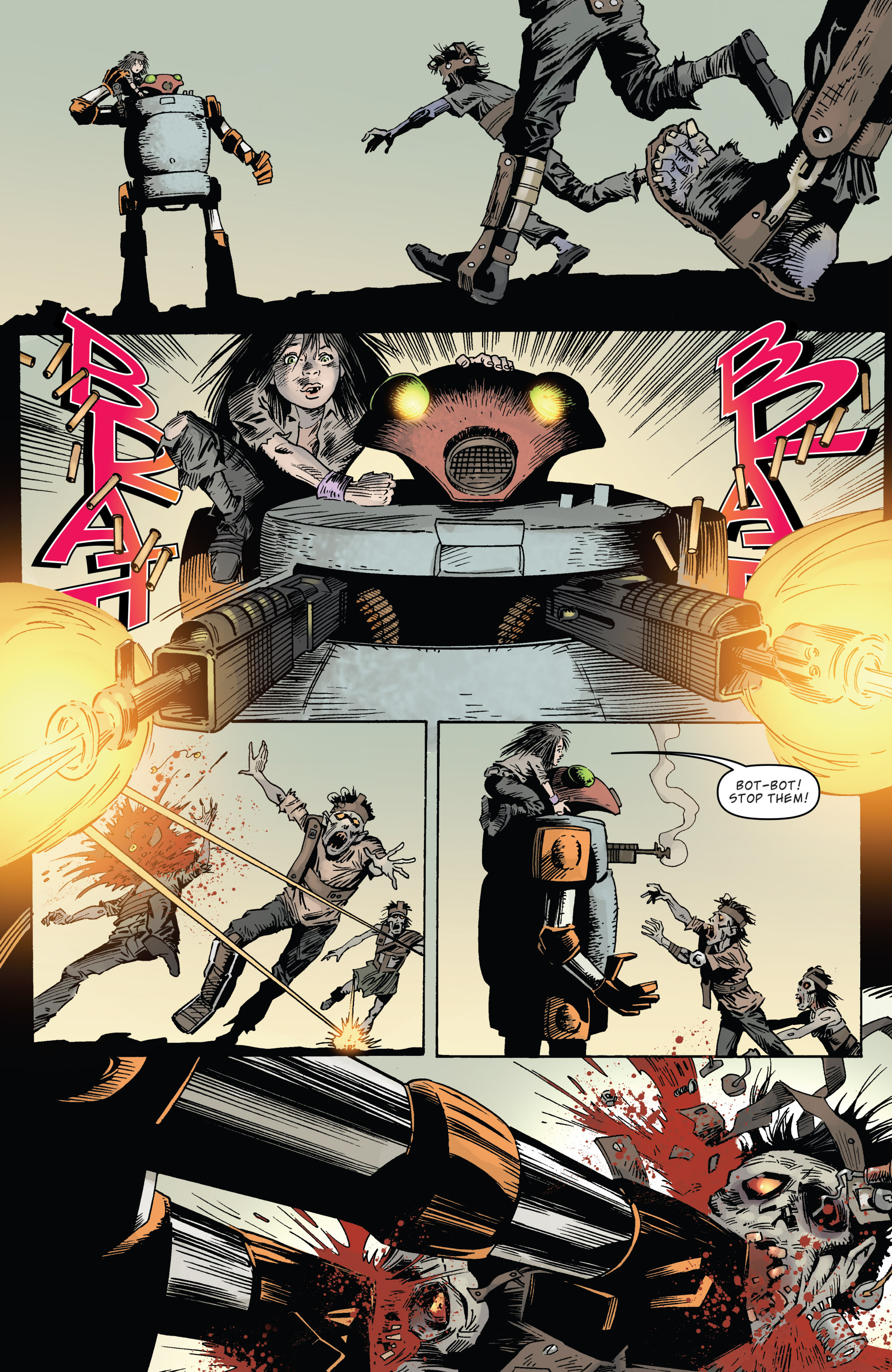Read online Zombies vs Robots (2015) comic -  Issue #5 - 21