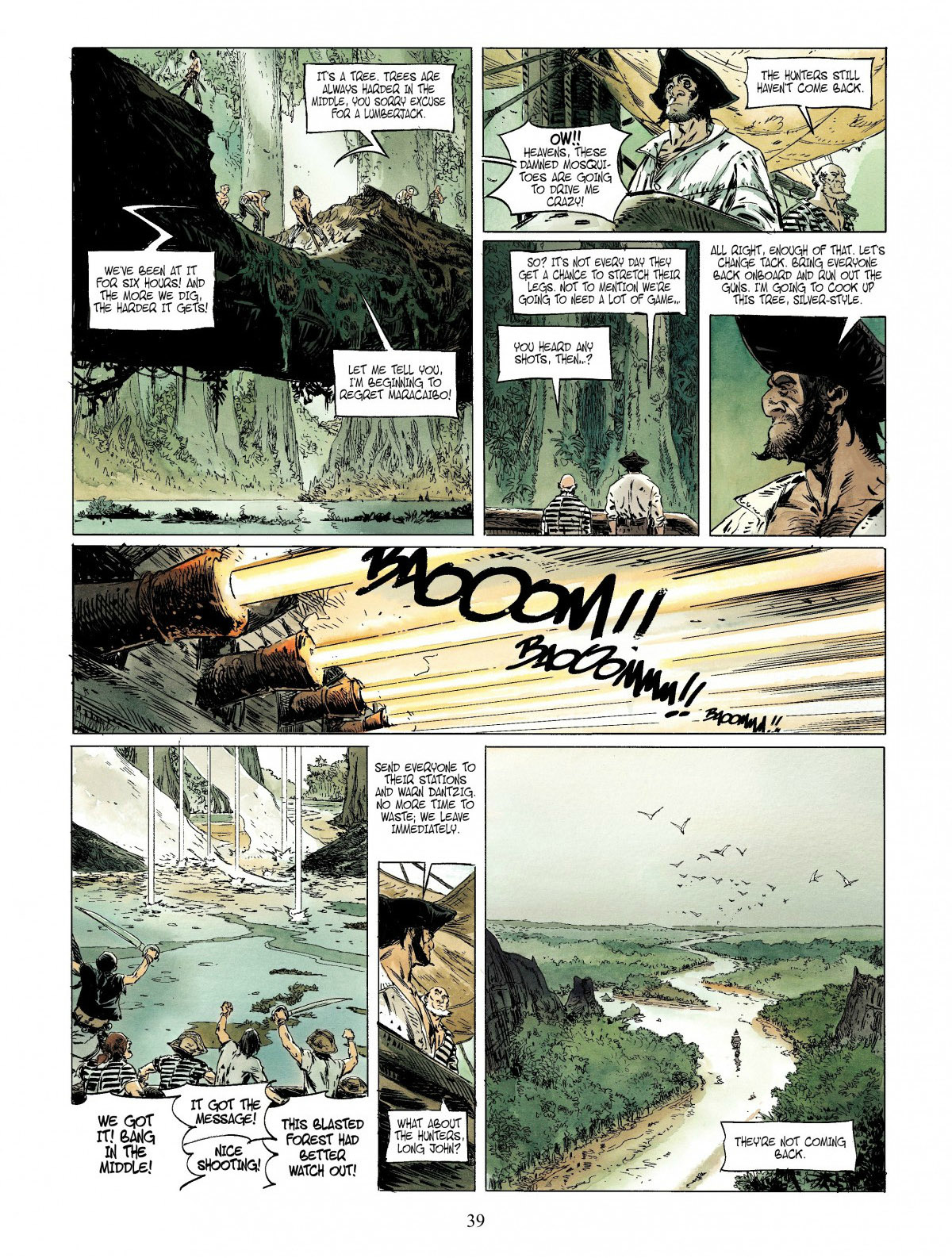 Read online Long John Silver comic -  Issue #3 - 38
