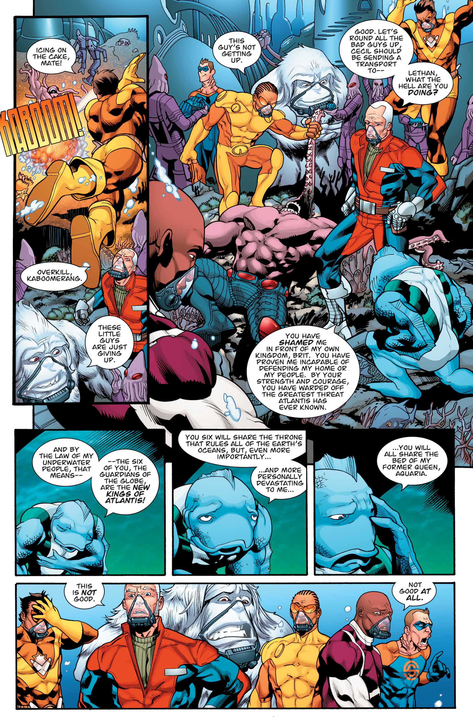 Read online Guarding the Globe (2010) comic -  Issue #2 - 15