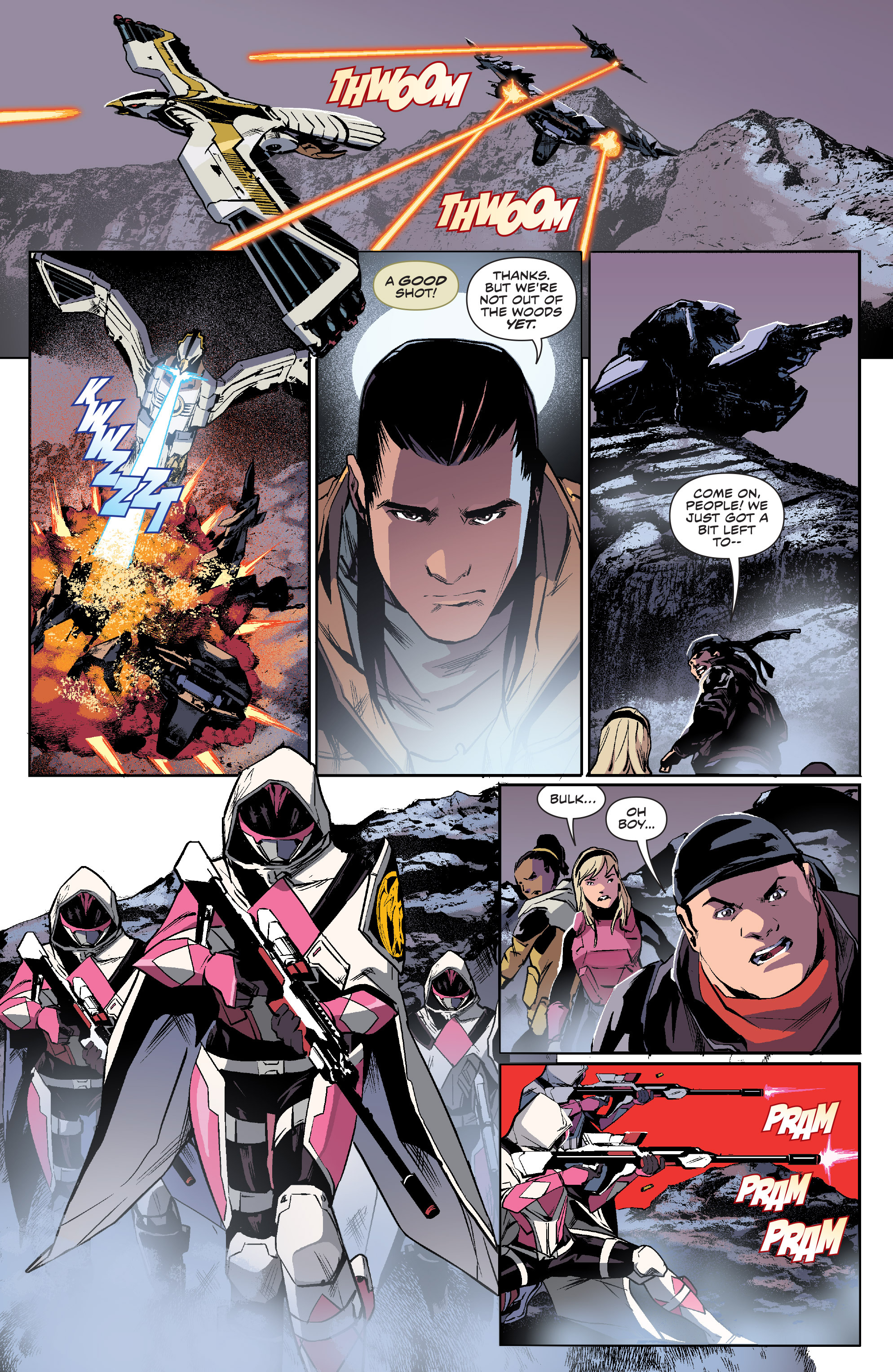 Read online Mighty Morphin Power Rangers comic -  Issue #14 - 17
