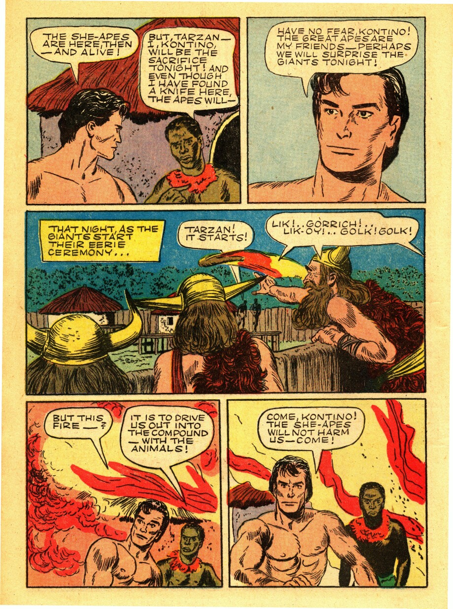 Read online Tarzan (1948) comic -  Issue #37 - 20