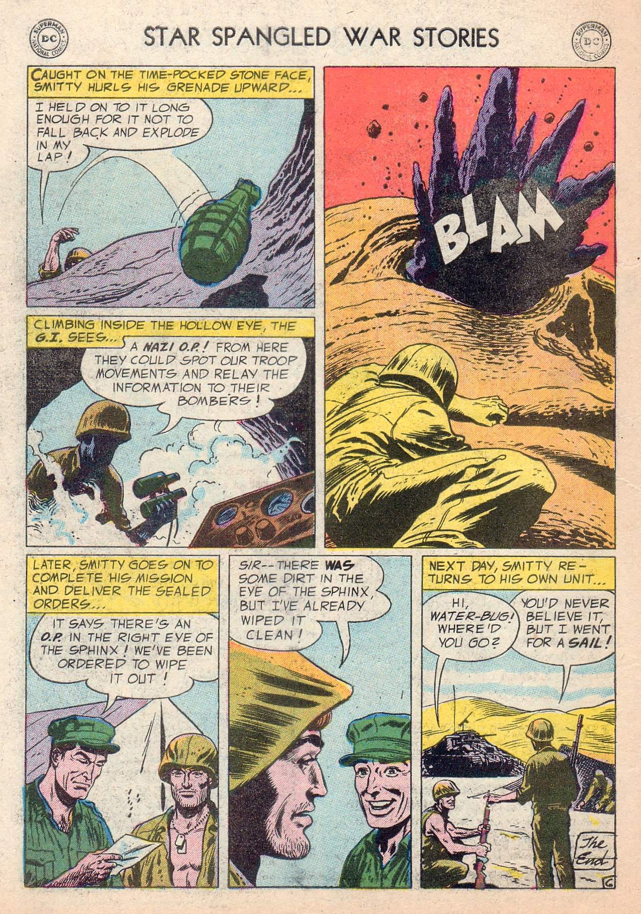 Read online Star Spangled War Stories (1952) comic -  Issue #35 - 34