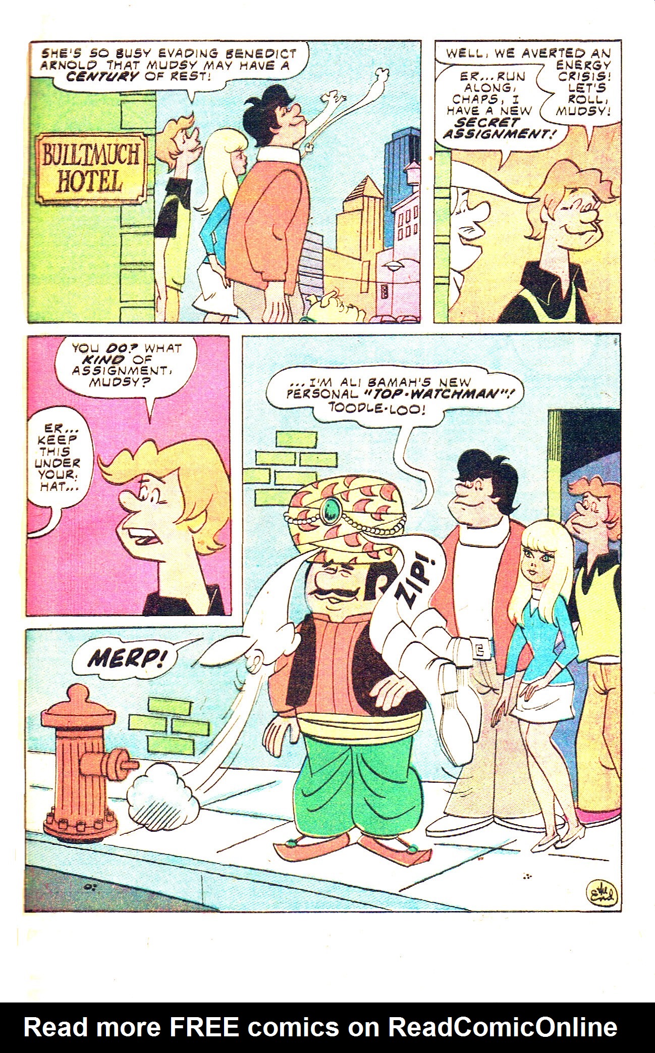 Read online The Funky Phantom comic -  Issue #13 - 33