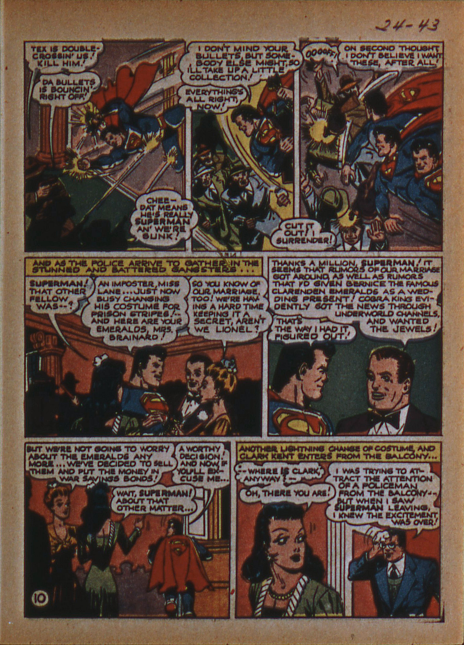 Read online Superman (1939) comic -  Issue #24 - 45