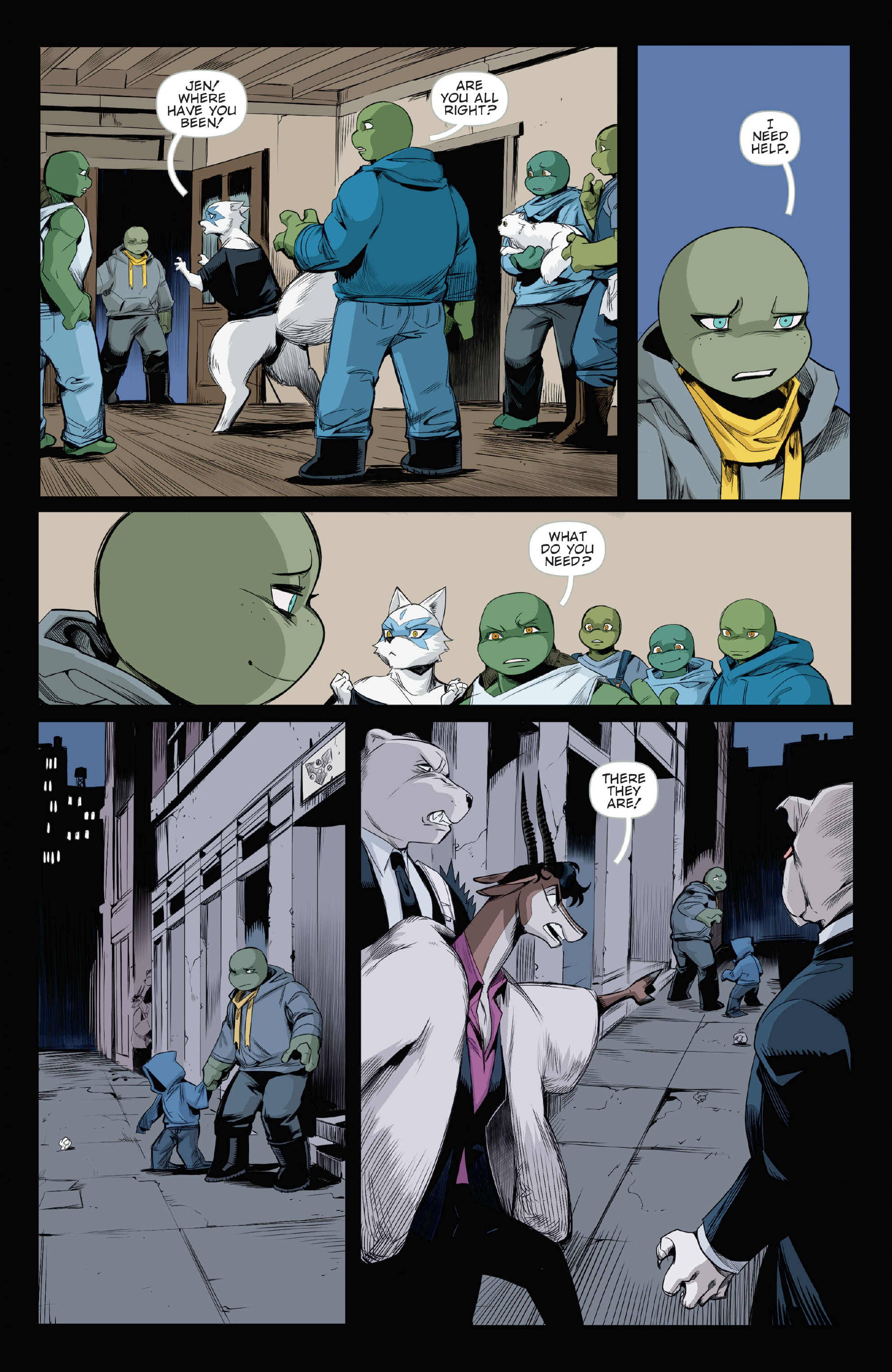 Read online Teenage Mutant Ninja Turtles: Jennika II comic -  Issue #6 - 21