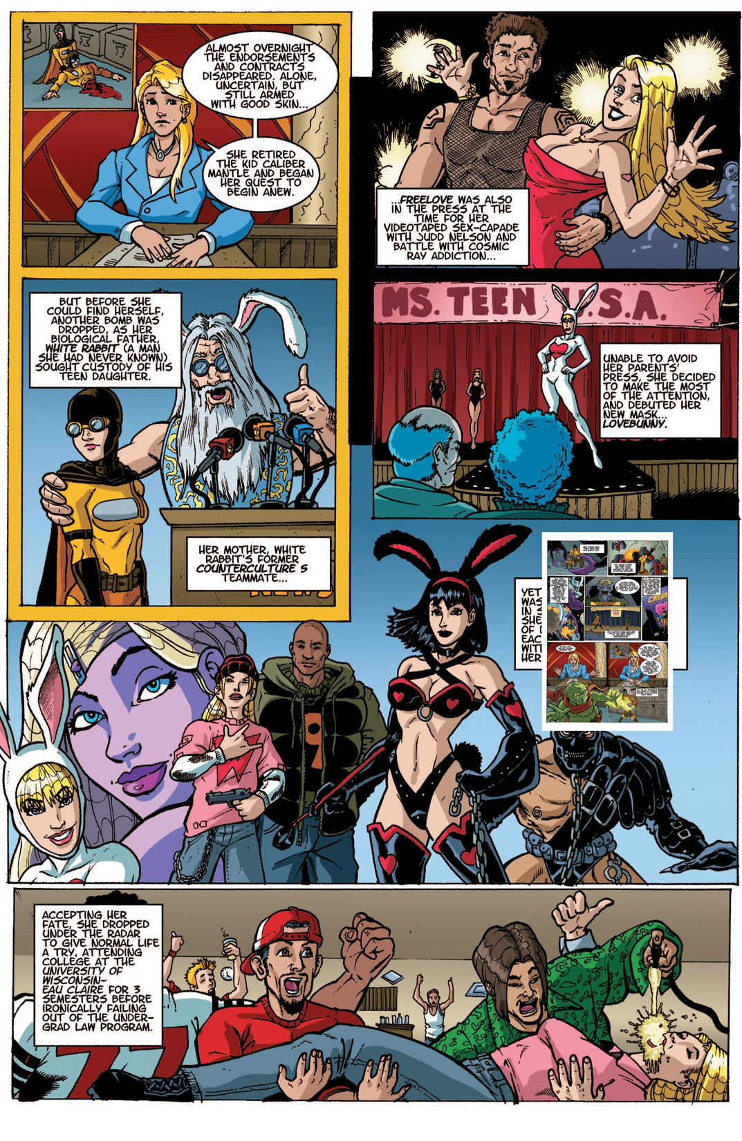 Read online Lovebunny & Mr. Hell comic -  Issue # TPB - 32