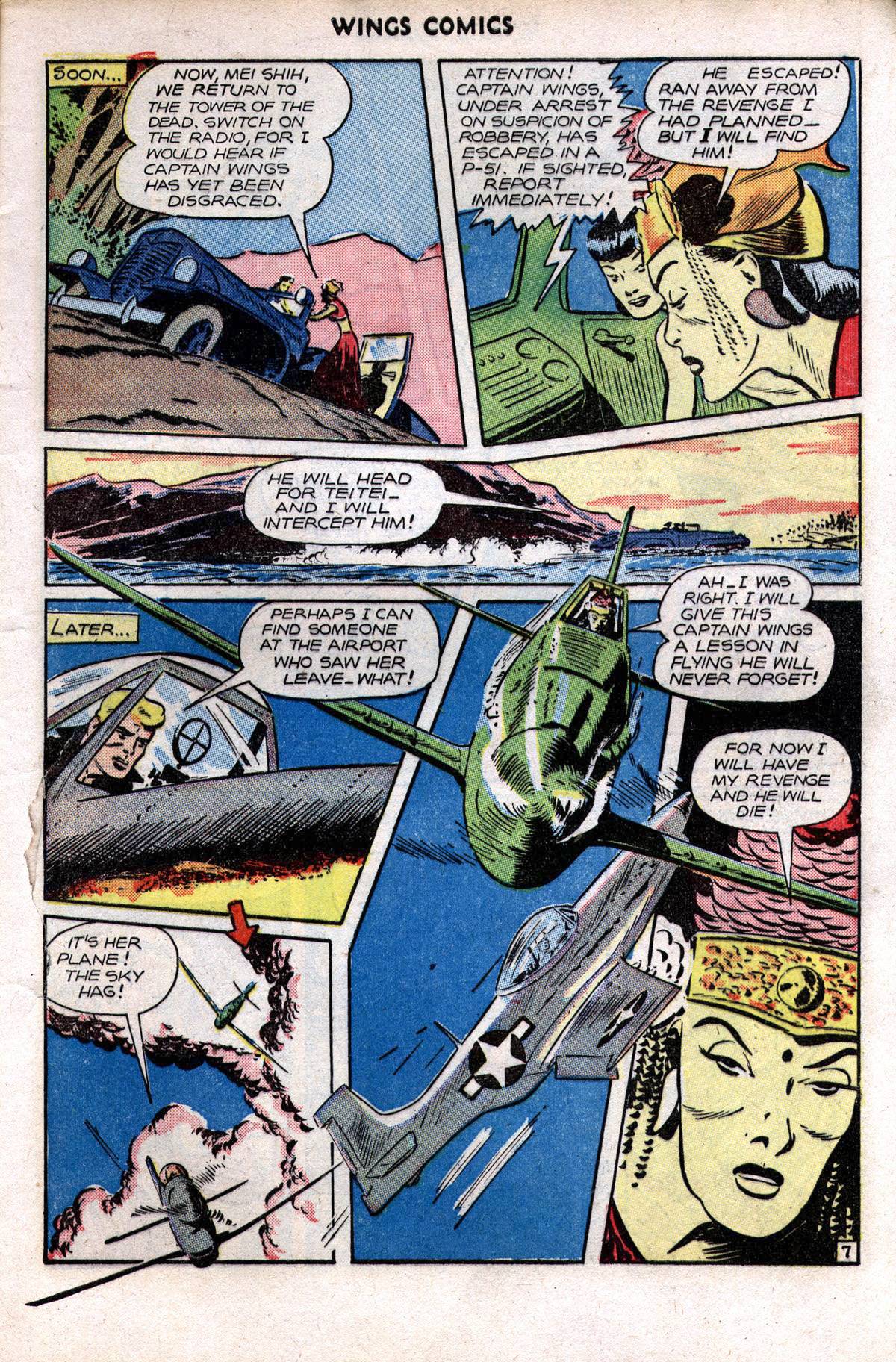 Read online Wings Comics comic -  Issue #76 - 9