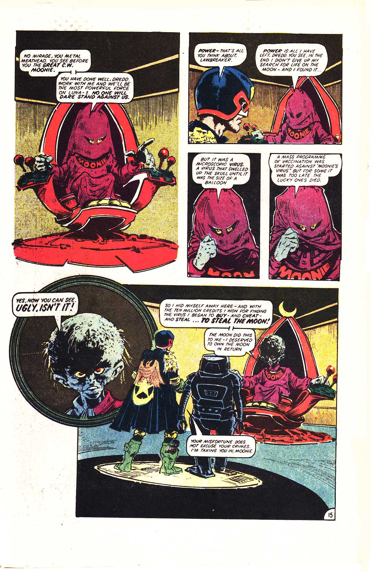 Read online Judge Dredd: The Early Cases comic -  Issue #5 - 18