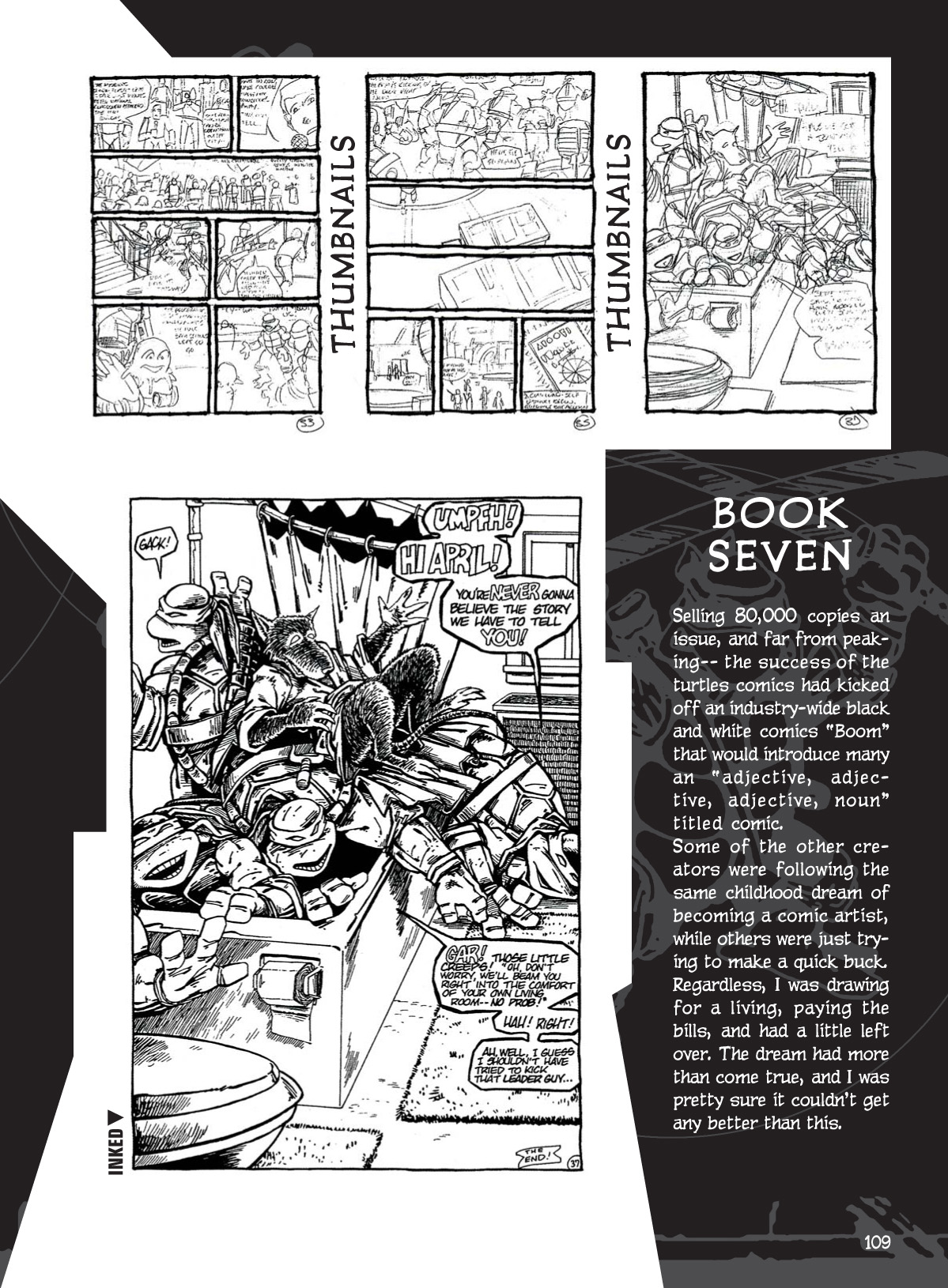Read online Kevin Eastman's Teenage Mutant Ninja Turtles Artobiography comic -  Issue # TPB (Part 2) - 12