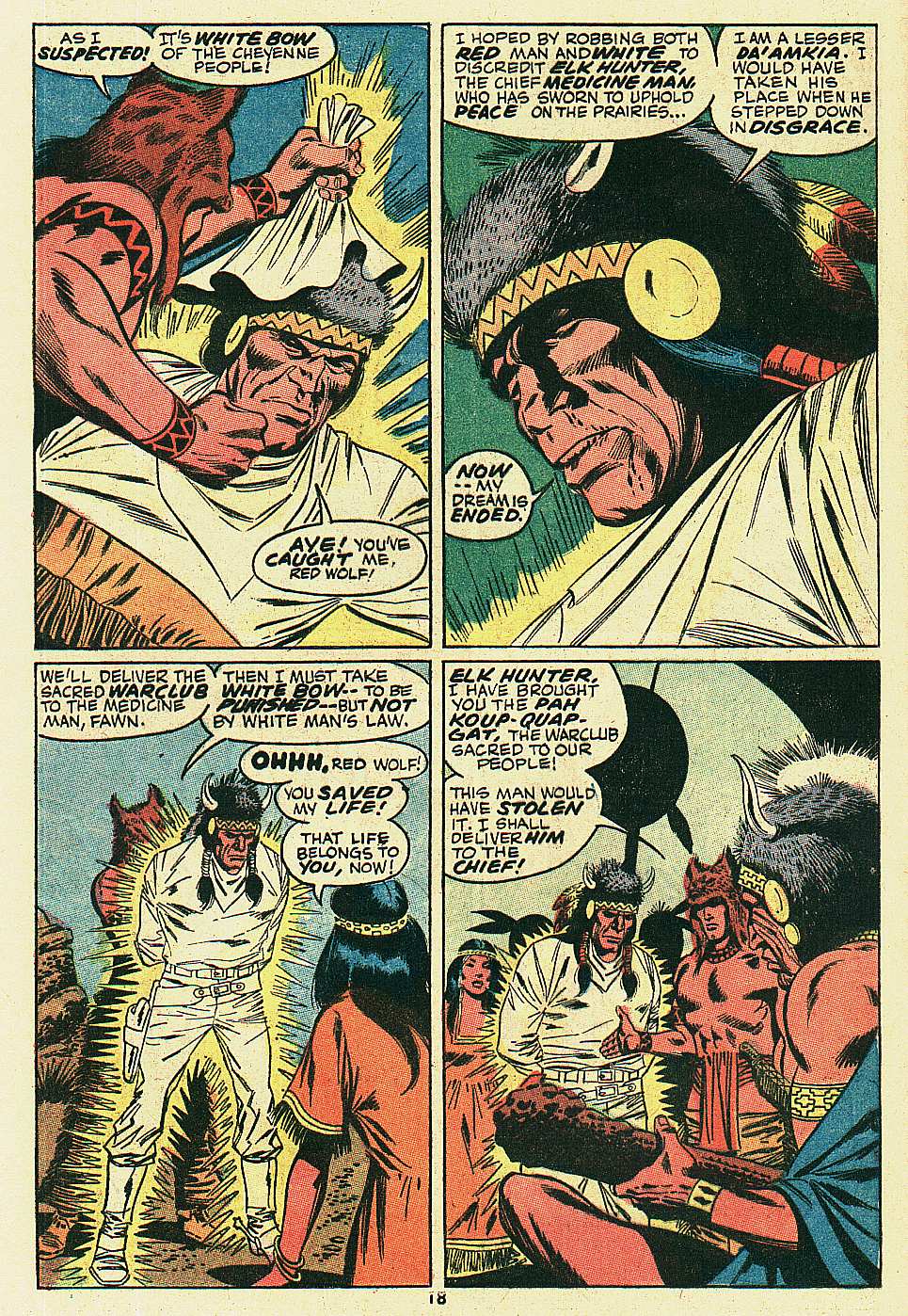Read online Red Wolf (1972) comic -  Issue #6 - 14