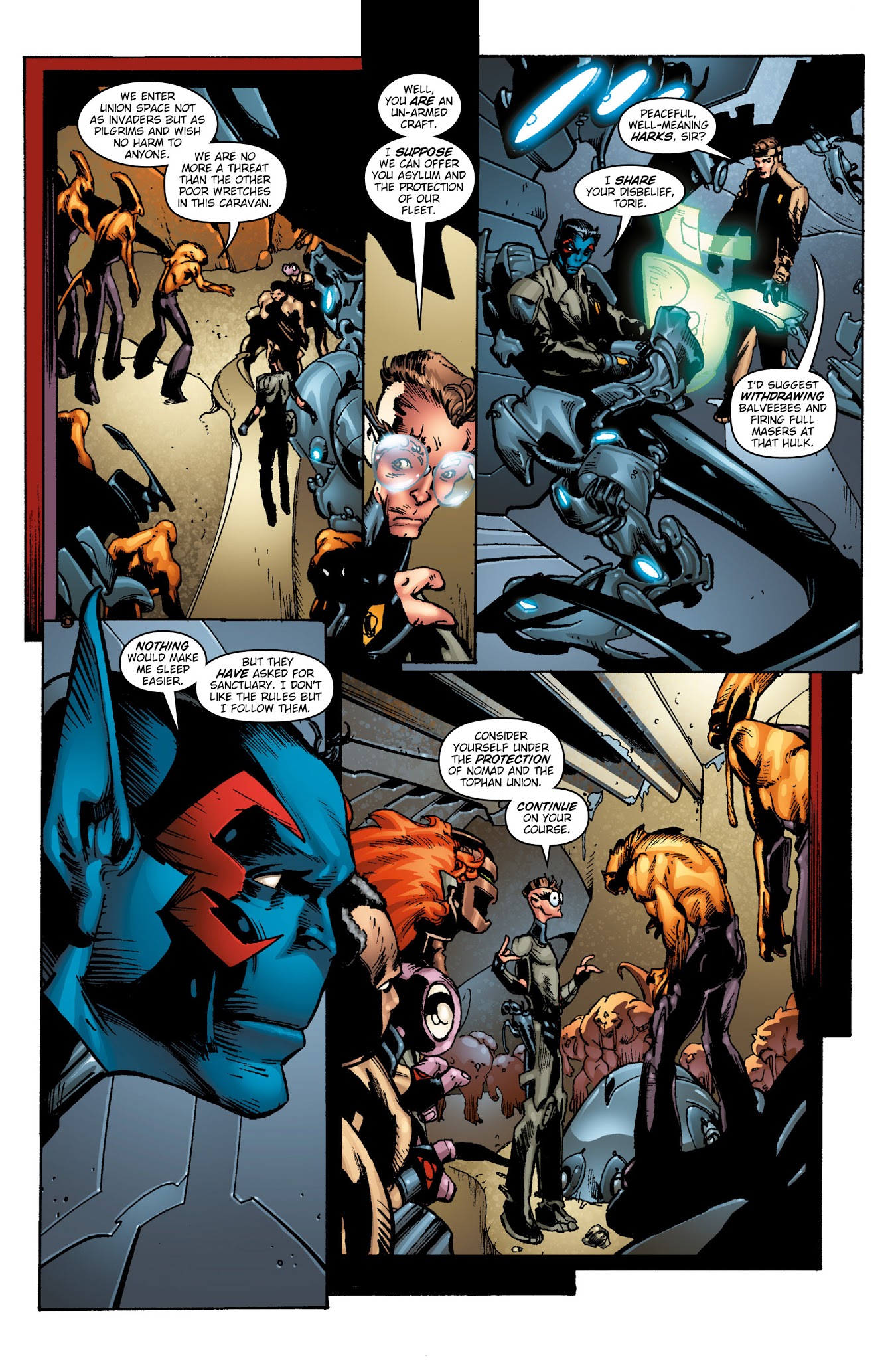 Read online Alien Legion: Uncivil War comic -  Issue # TPB - 22