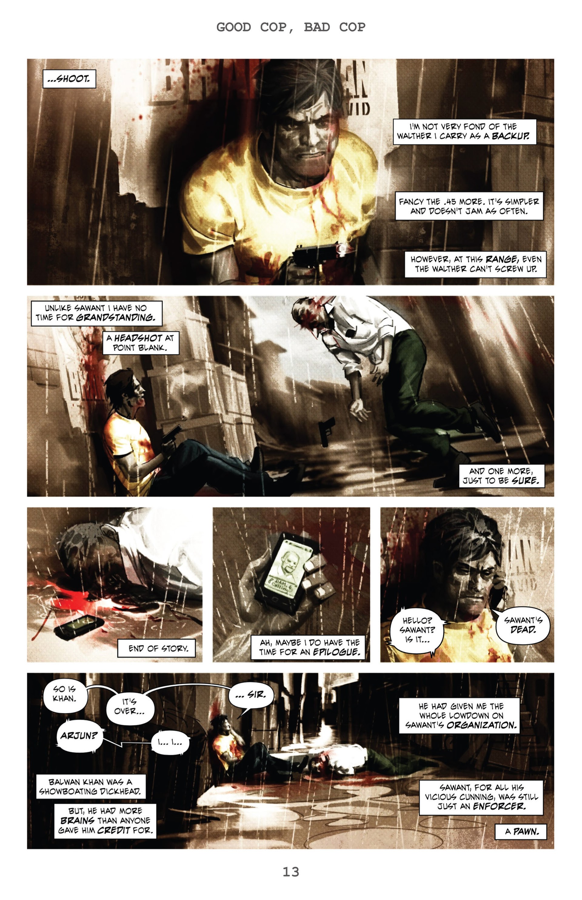 Read online Mumbai Confidential comic -  Issue #8 - 13
