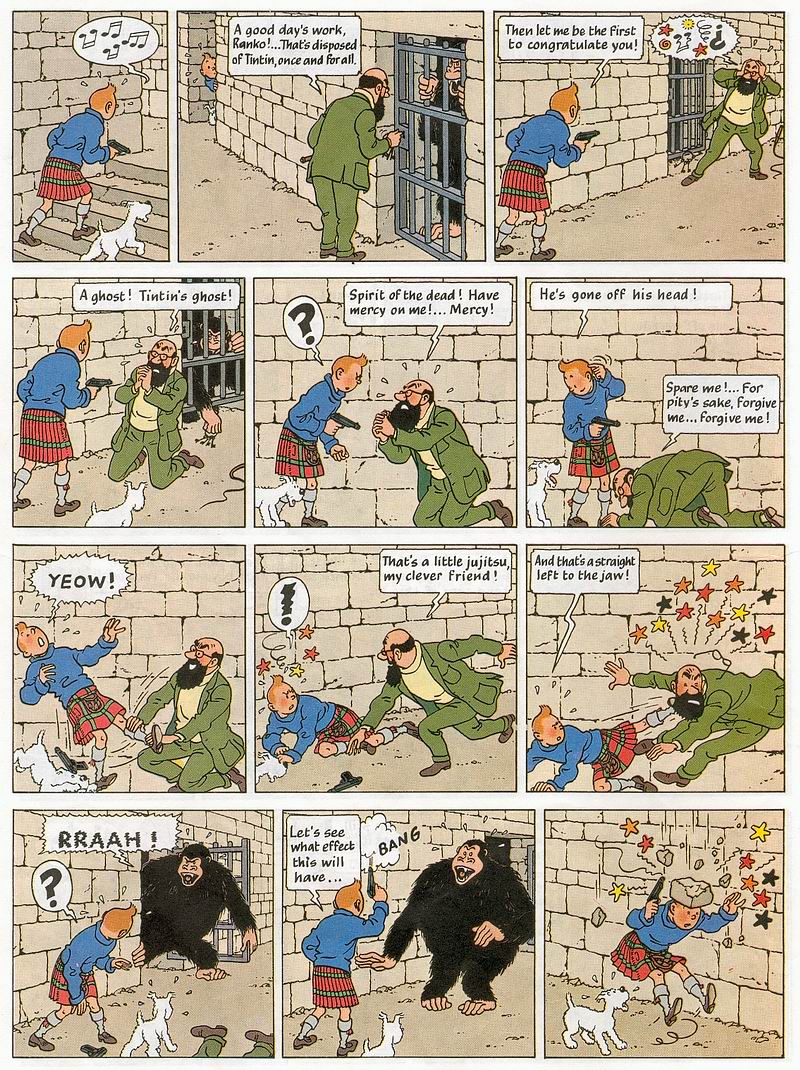 Read online The Adventures of Tintin comic -  Issue #7 - 54