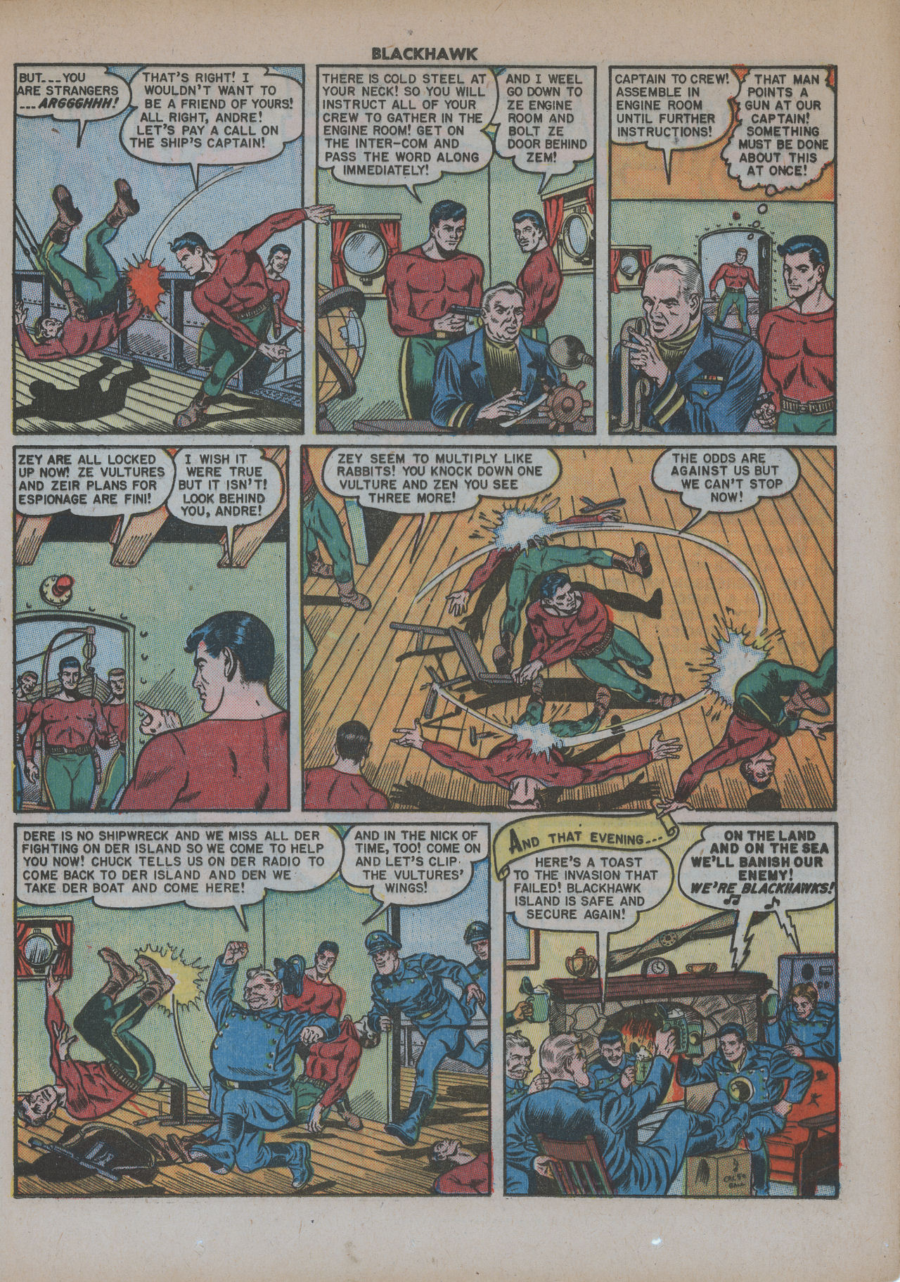 Read online Blackhawk (1957) comic -  Issue #39 - 25