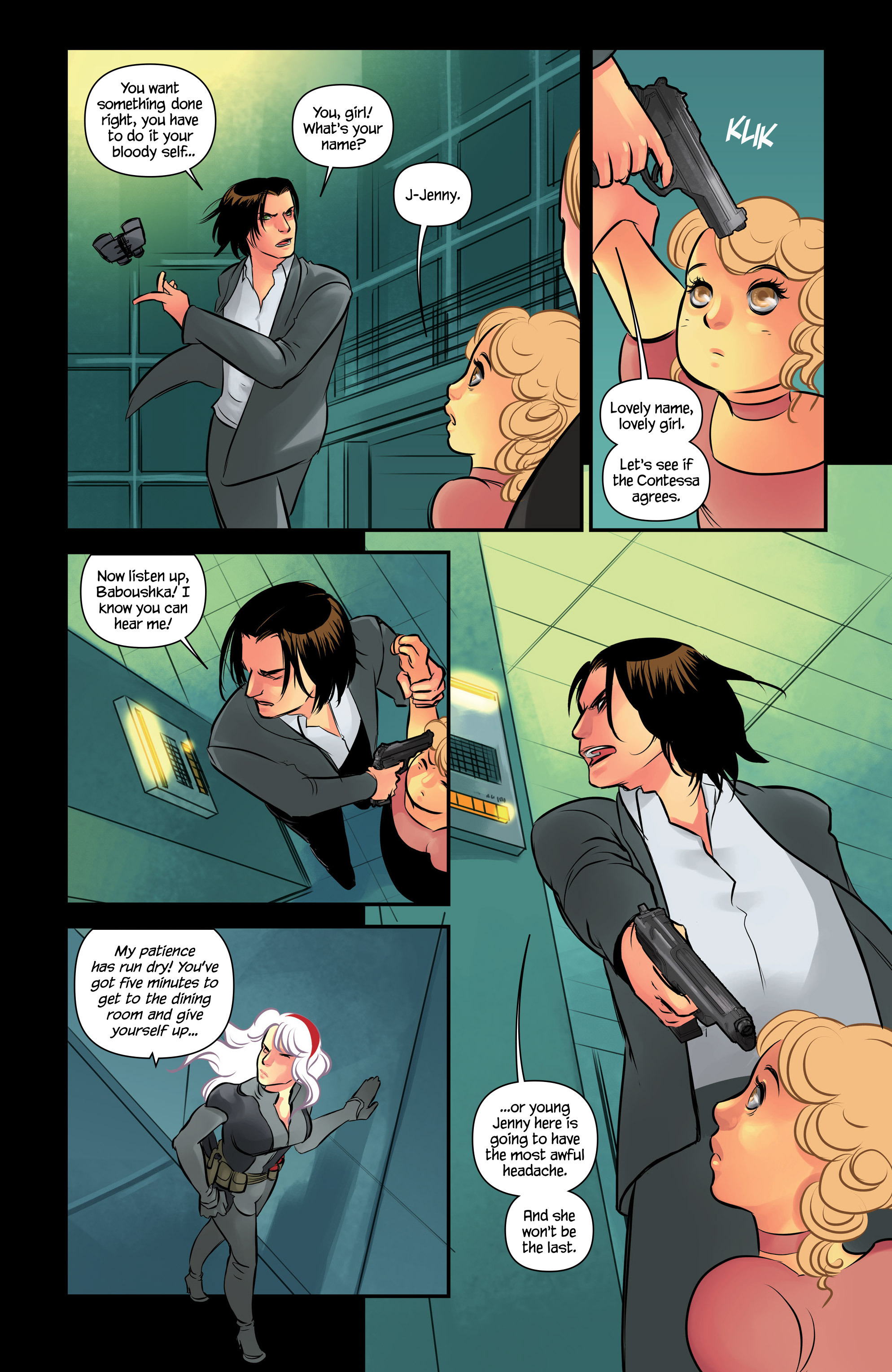 Read online Codename Baboushka comic -  Issue #5 - 7