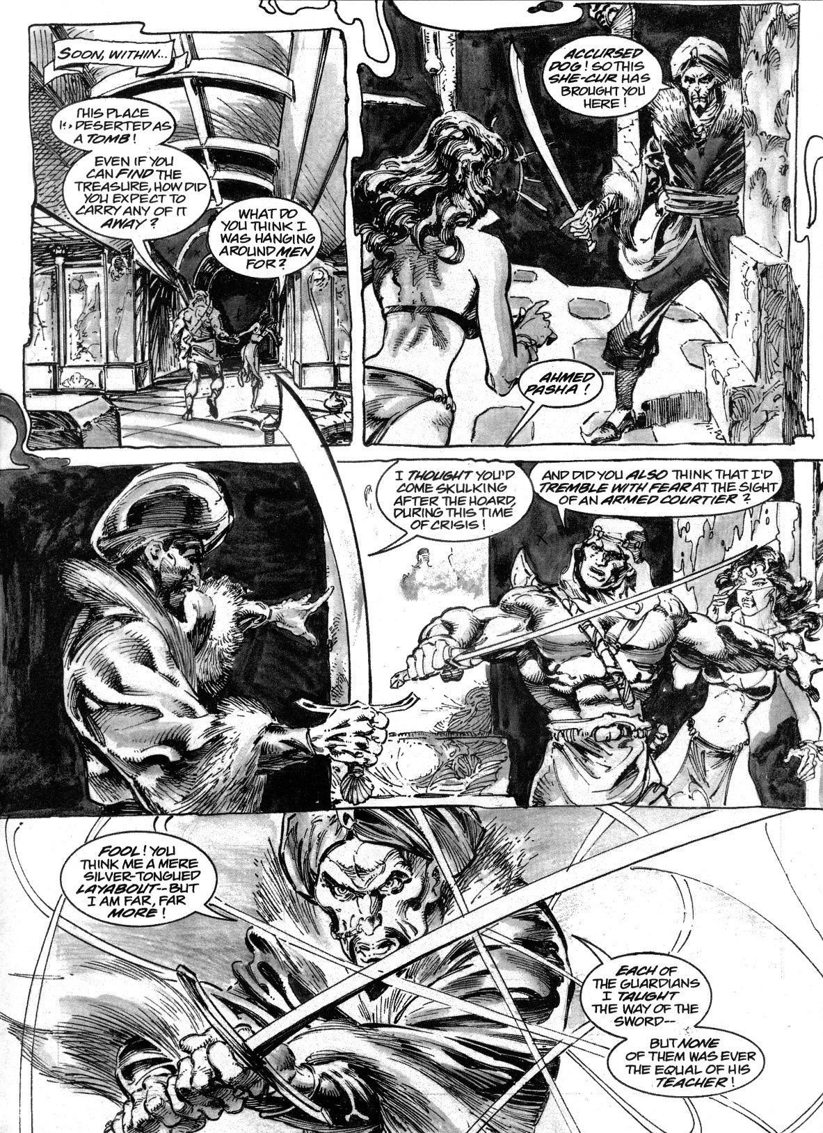 Read online Conan the Savage comic -  Issue #6 - 33