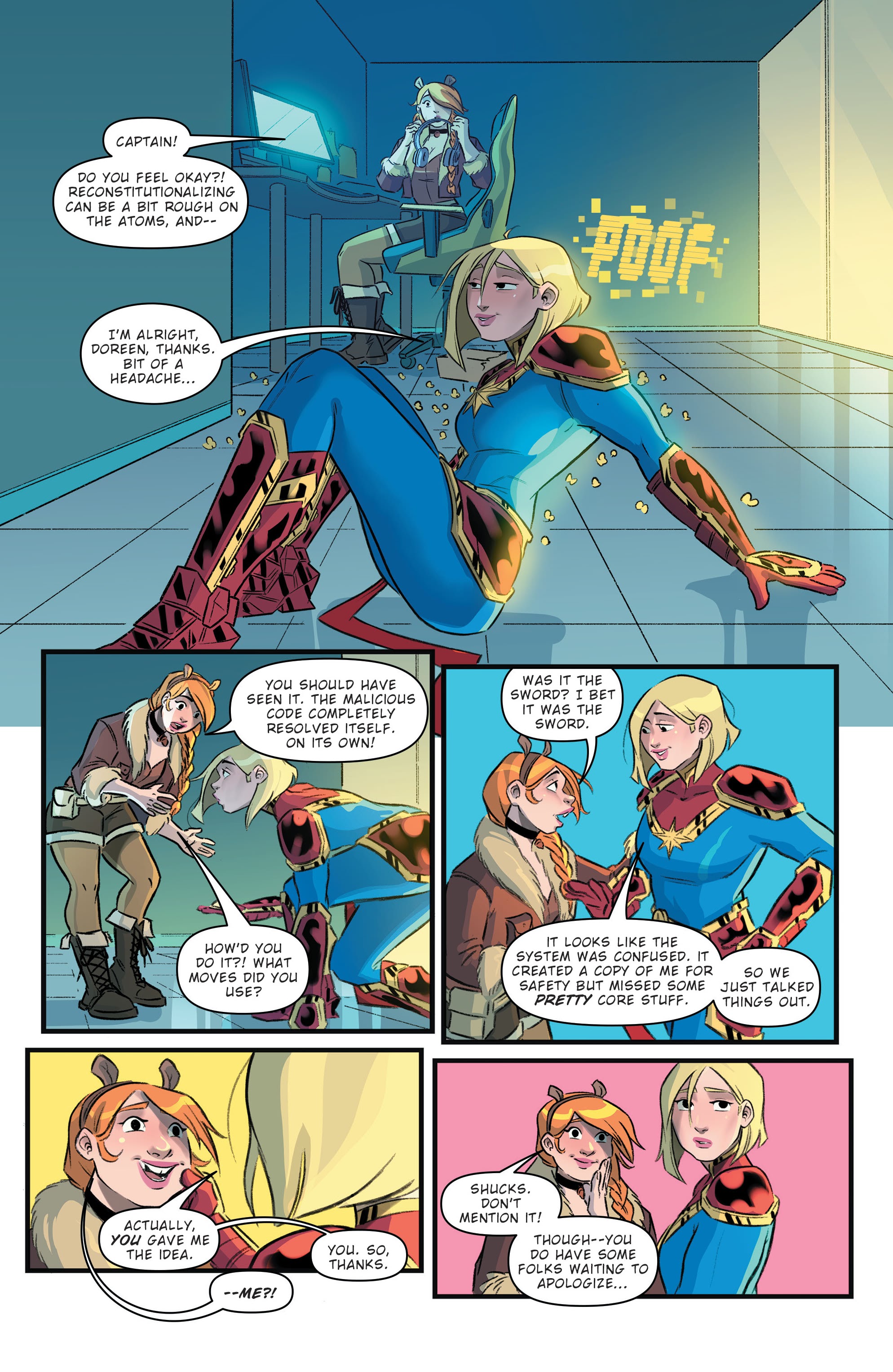 Read online Marvel Action: Captain Marvel (2021) comic -  Issue #5 - 19
