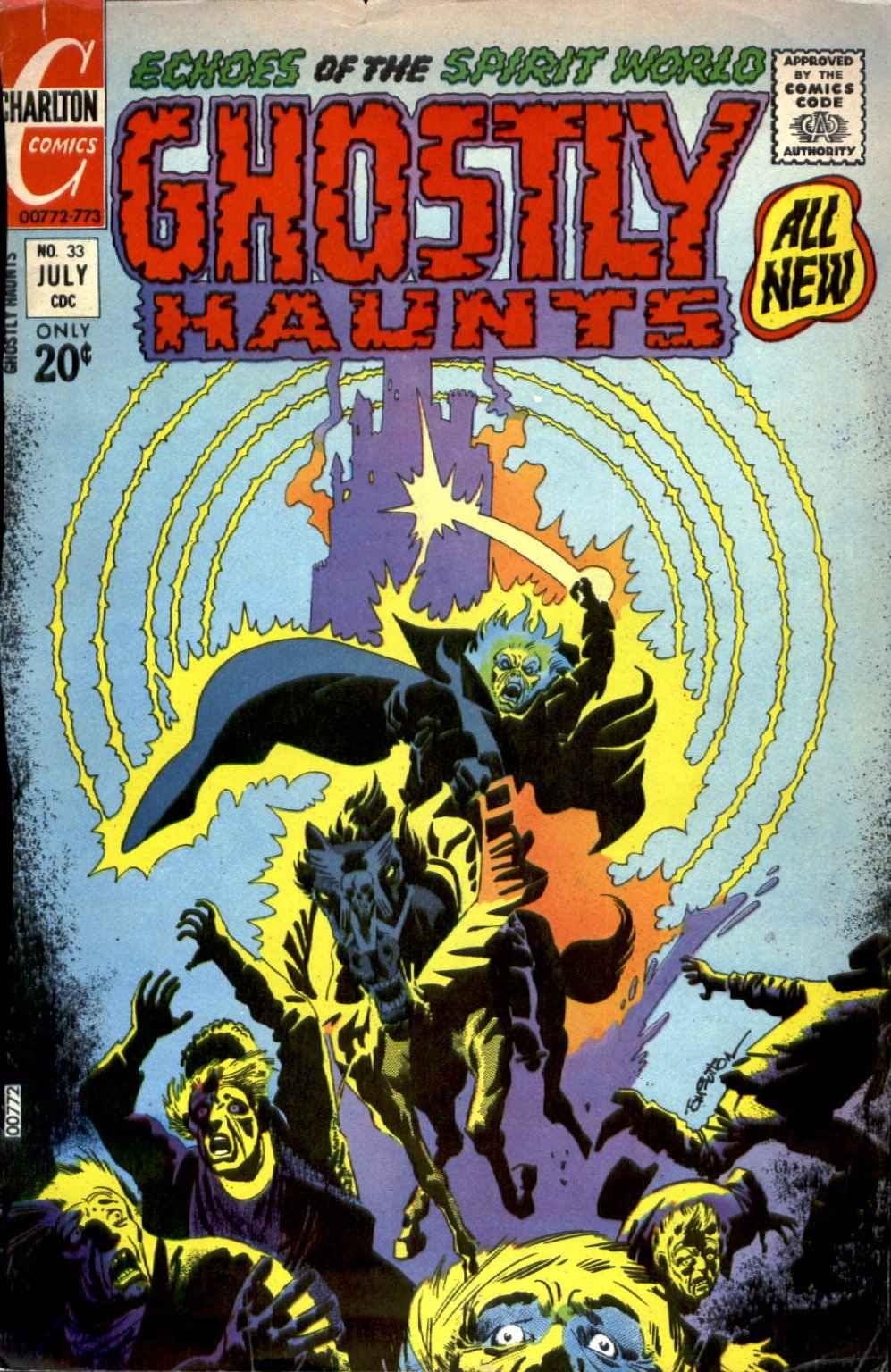 Read online Ghostly Haunts comic -  Issue #33 - 1