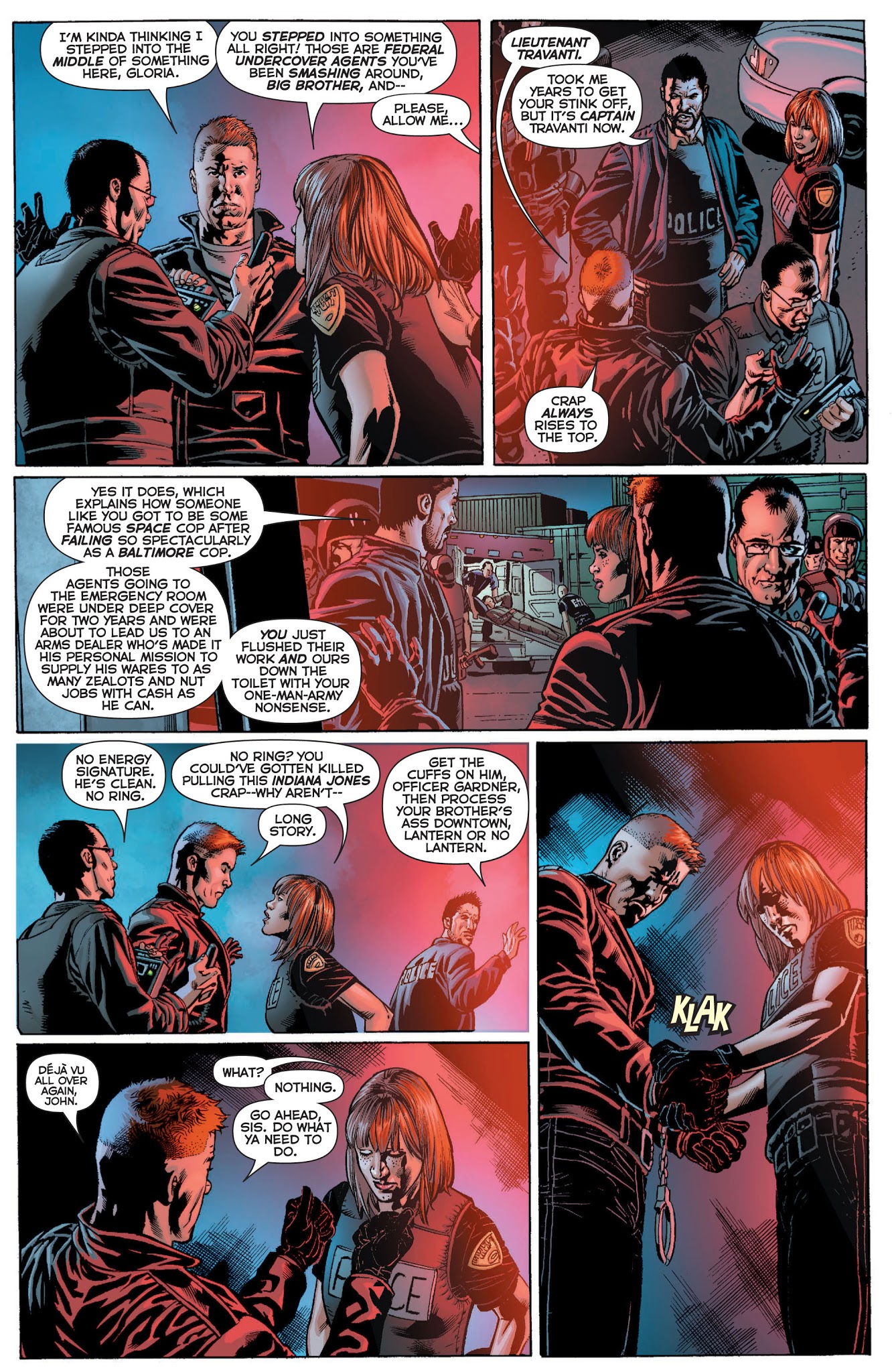 Read online Green Lantern: Rise of the Third Army comic -  Issue # TPB - 122