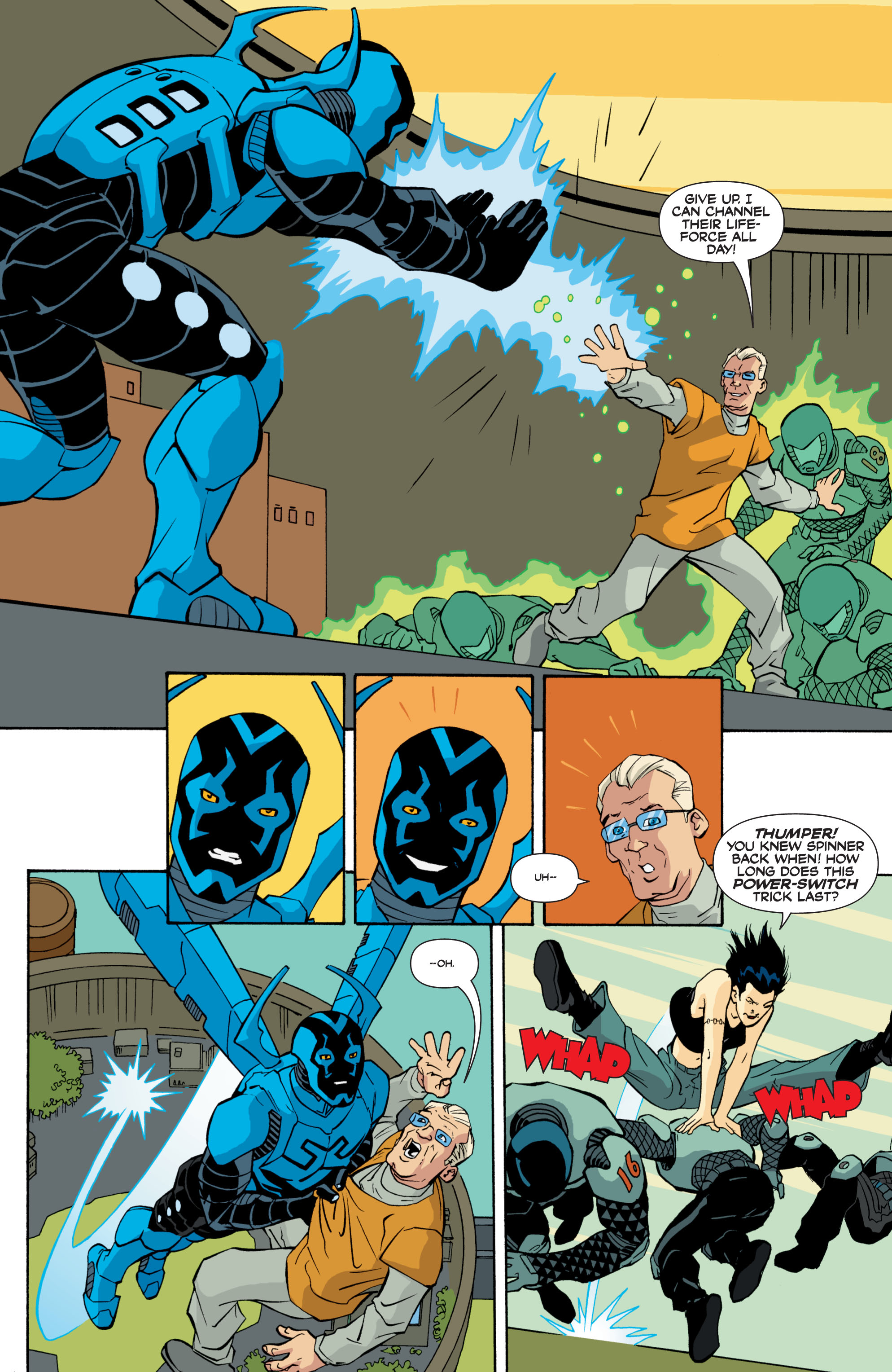 Read online Blue Beetle (2006) comic -  Issue #6 - 17