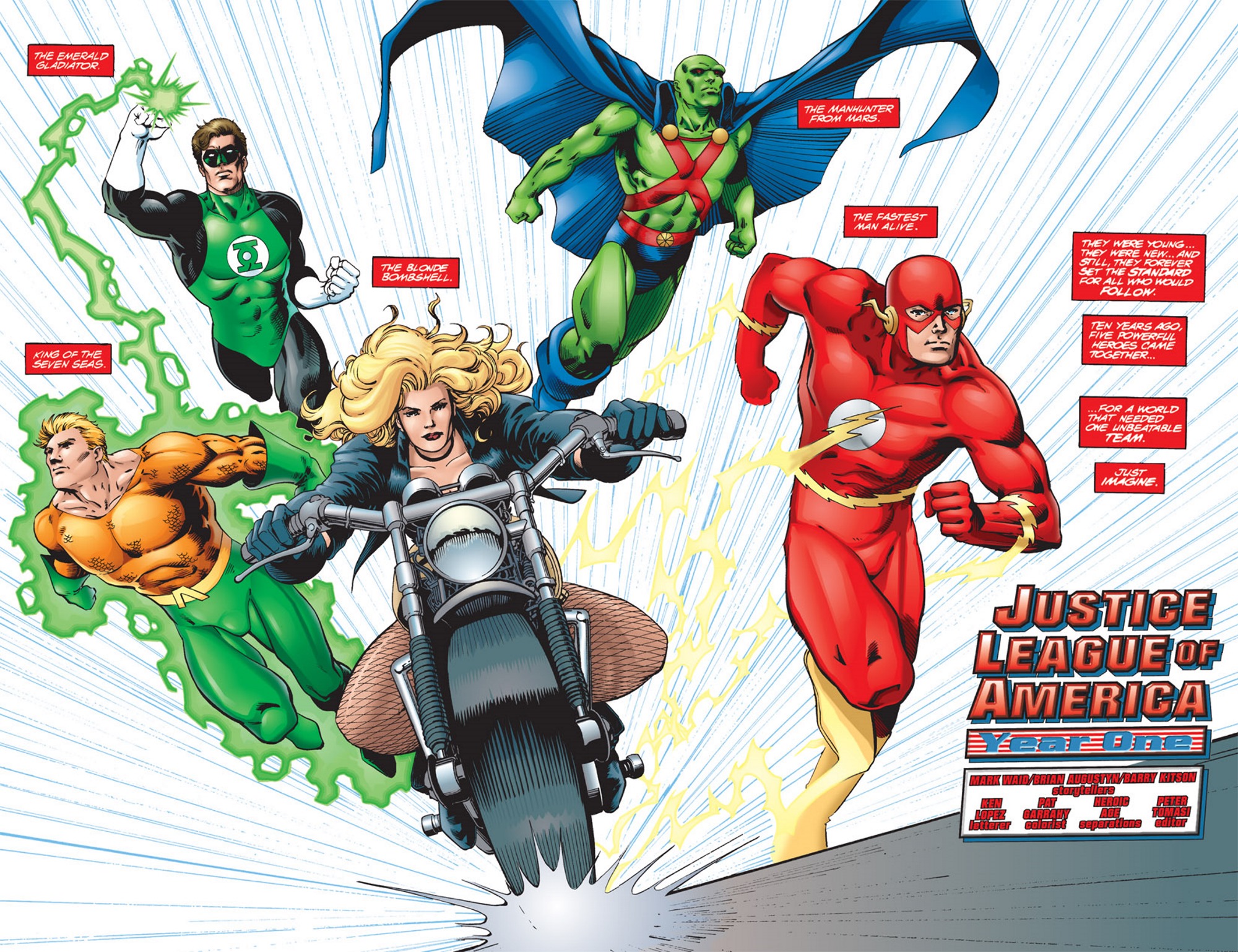 Read online JLA: Year One comic -  Issue #1 - 8