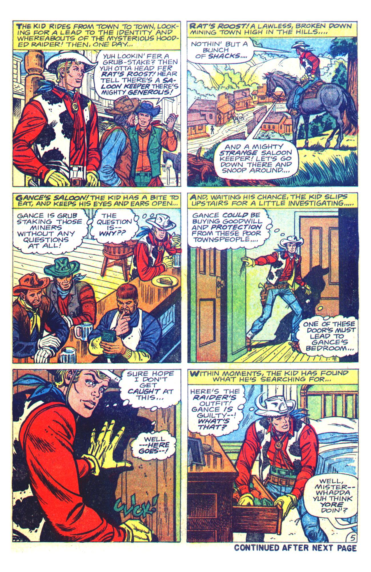 Read online Kid Colt Outlaw comic -  Issue #139 - 7