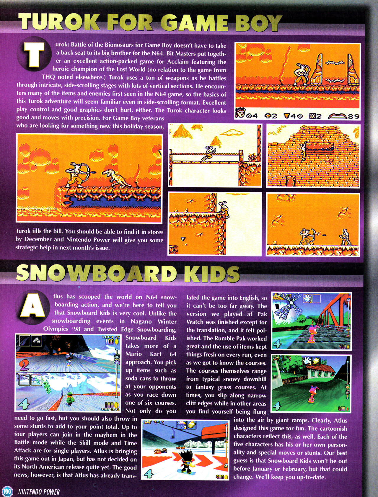 Read online Nintendo Power comic -  Issue #103 - 107