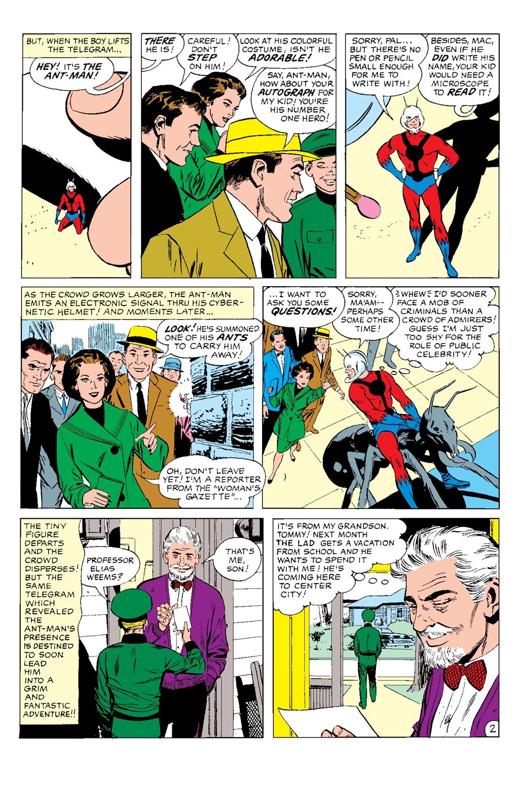 Read online Ant-Man: Ant-niversary comic -  Issue # TPB - 106