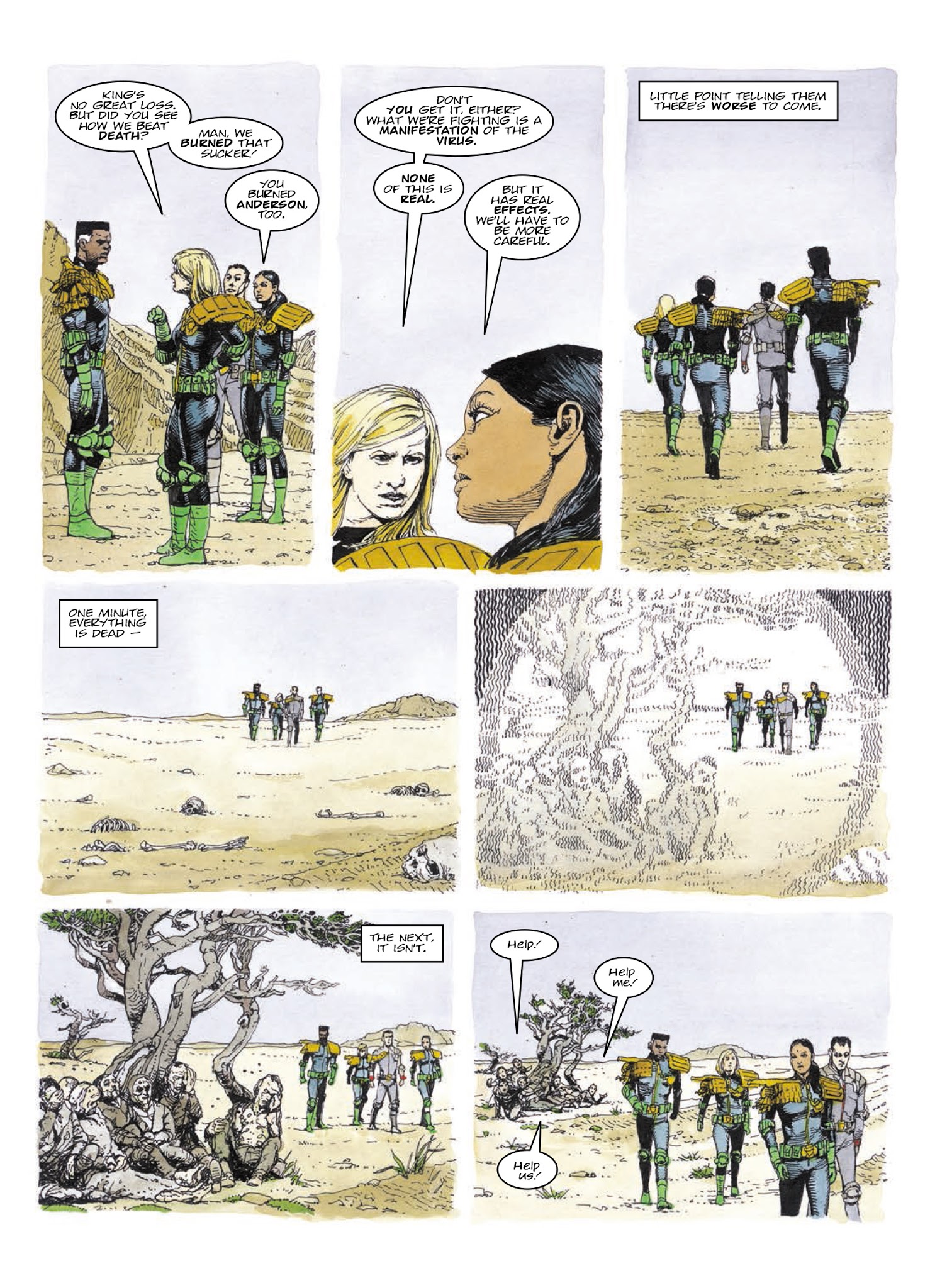 Read online Judge Anderson: The Psi Files comic -  Issue # TPB 4 - 153