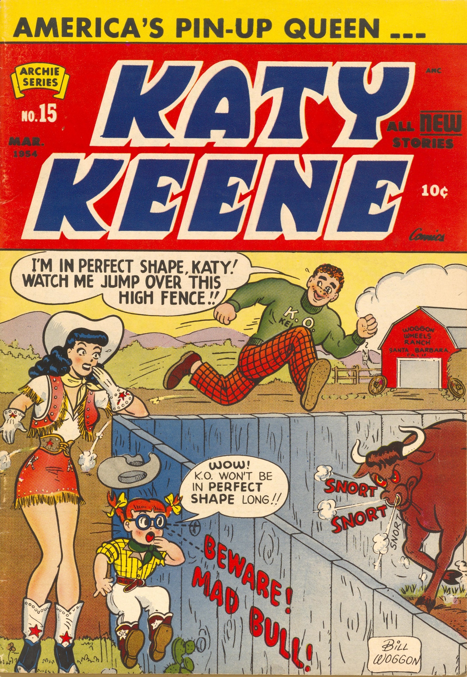 Read online Katy Keene (1949) comic -  Issue #15 - 1