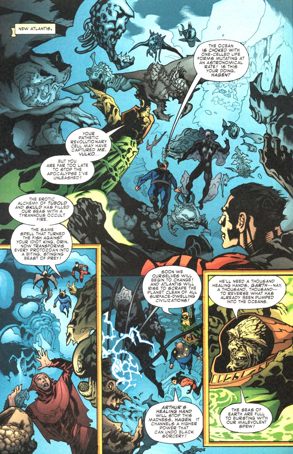 Read online Aquaman (2003) comic -  Issue #12 - 10