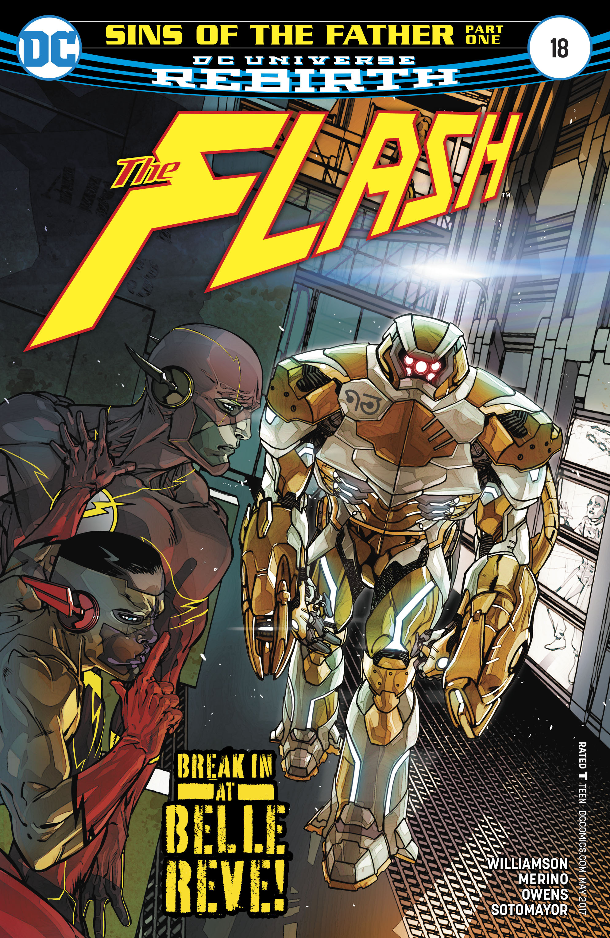 Read online The Flash (2016) comic -  Issue #18 - 1