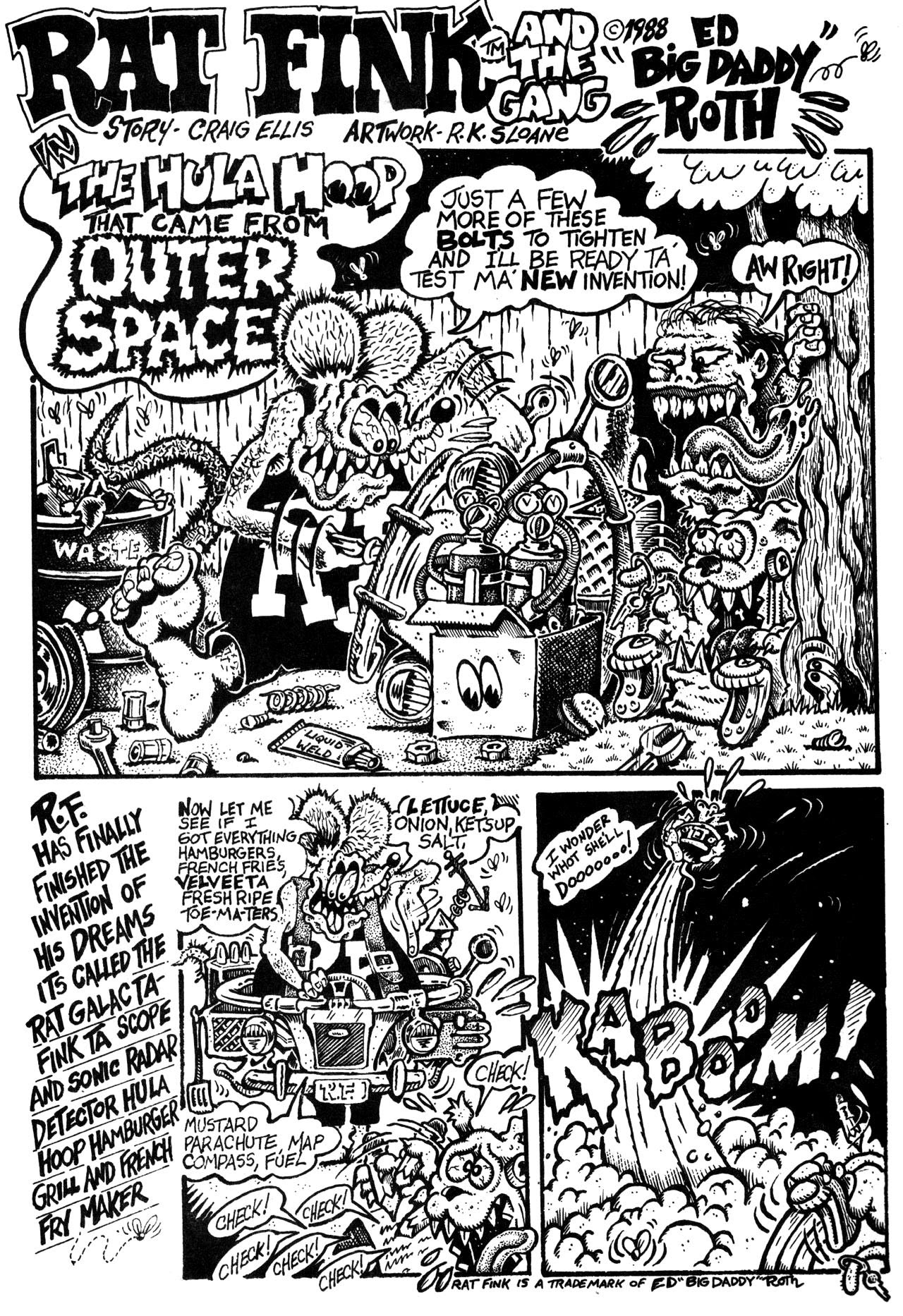 Read online Rat Fink Comics comic -  Issue #1 - 15