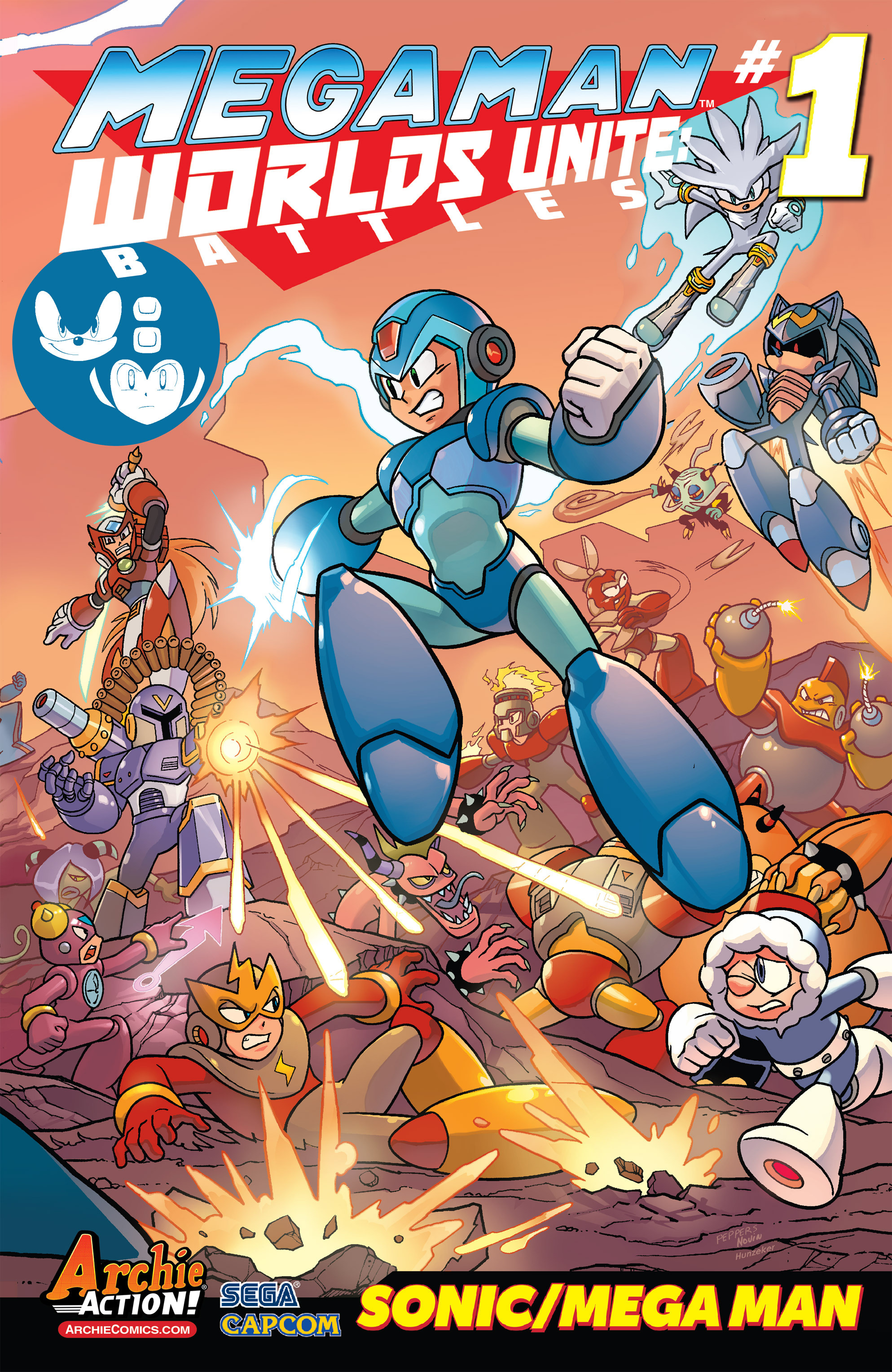 Mega Man: Worlds Unite Battles issue Full - Page 1