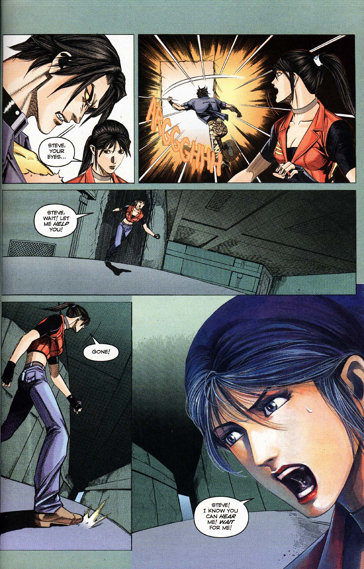 Read online Resident Evil Code: Veronica comic -  Issue #4 - 35