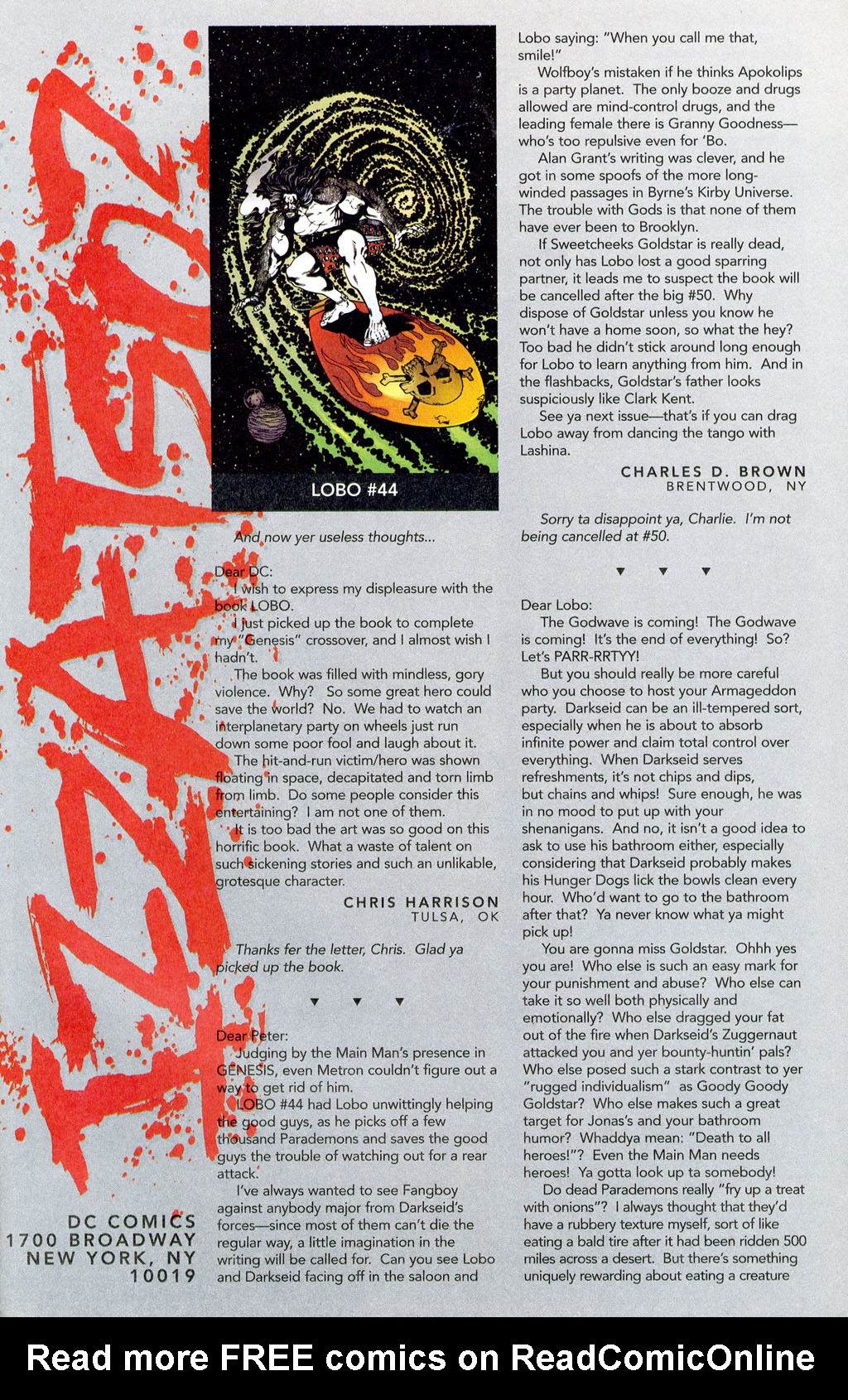 Read online Lobo (1993) comic -  Issue #49 - 24