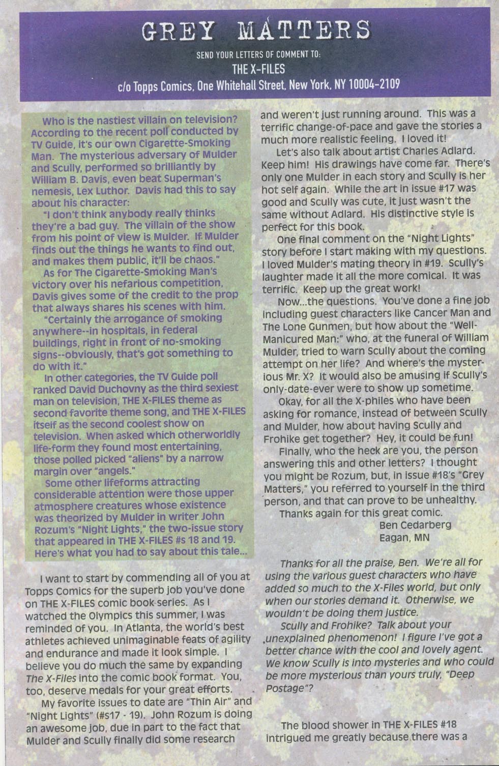 Read online The X-Files (1995) comic -  Issue #22 - 25